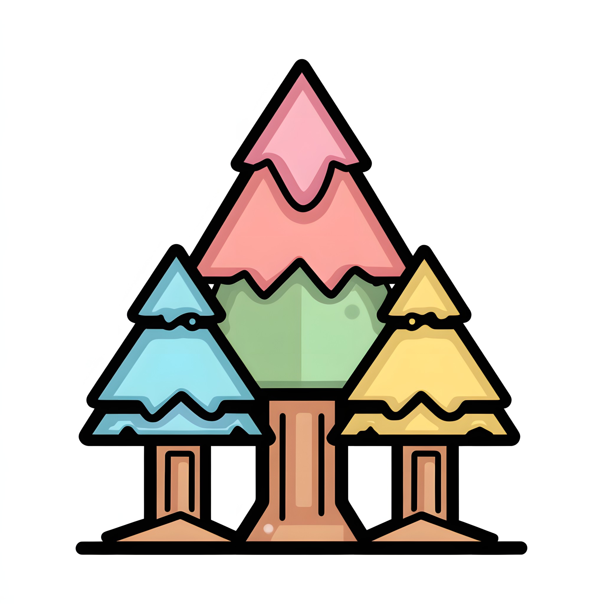 Clip art, Graphics, Christmas tree, Triangle