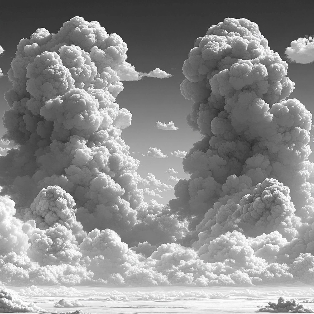 Cloud, Monochrome photography, White, Cumulus, Meteorological phenomenon, Black and white, Monochrome, Grey, Still life photography, Wind, Smoke