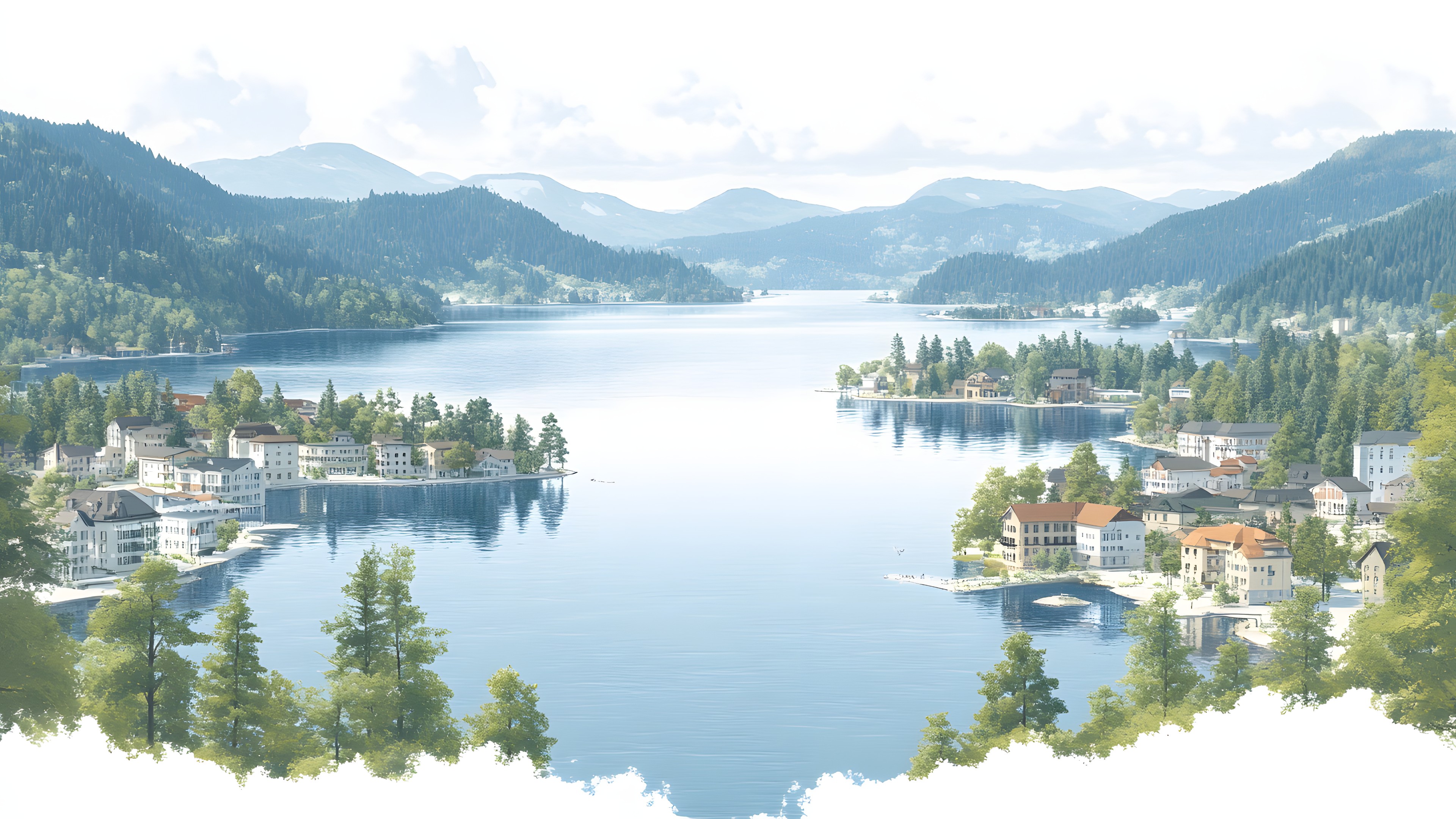 Water, Body of water, Water resources, Natural landscape, Waterway, Landscape, Coastal and oceanic landforms, Bank, Lake, Watercourse, Coast, Mountain range, Channel, River, Reservoir, Loch, Lake District, Island, Sound, Valley