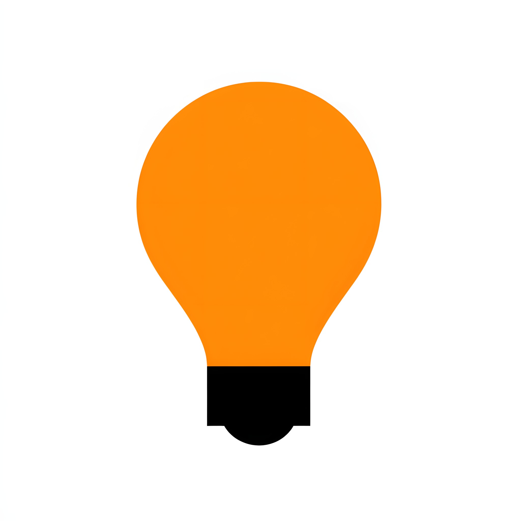 Orange, Yellow, Graphics, Clip art, Incandescent light bulb