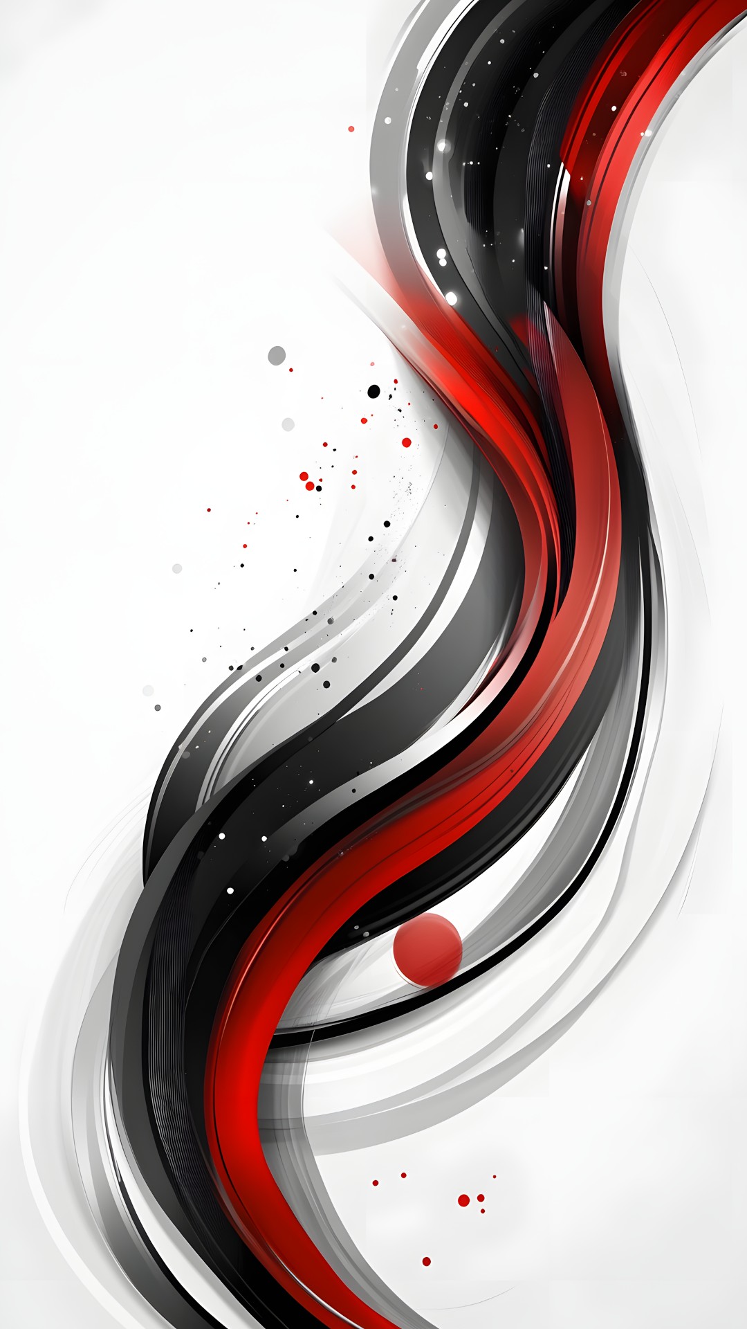 Red, Black and white, Graphics, Design, Graphic design