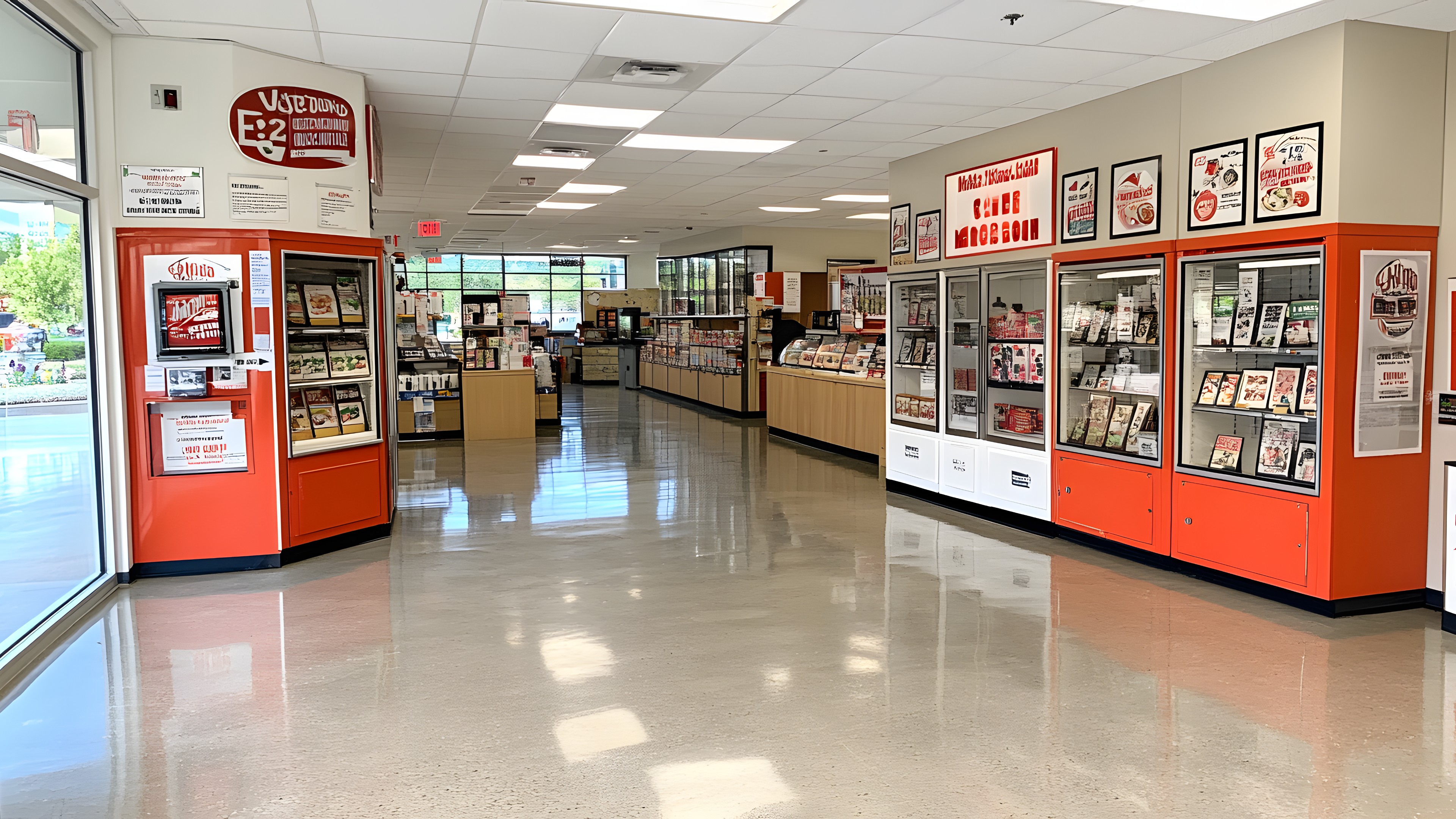 Product, Building, Retail, Flooring, Fixture, Customer, Trade, Event, Convenience store, Publication, Shelf, Cleanliness, Service, Hall, Outlet store