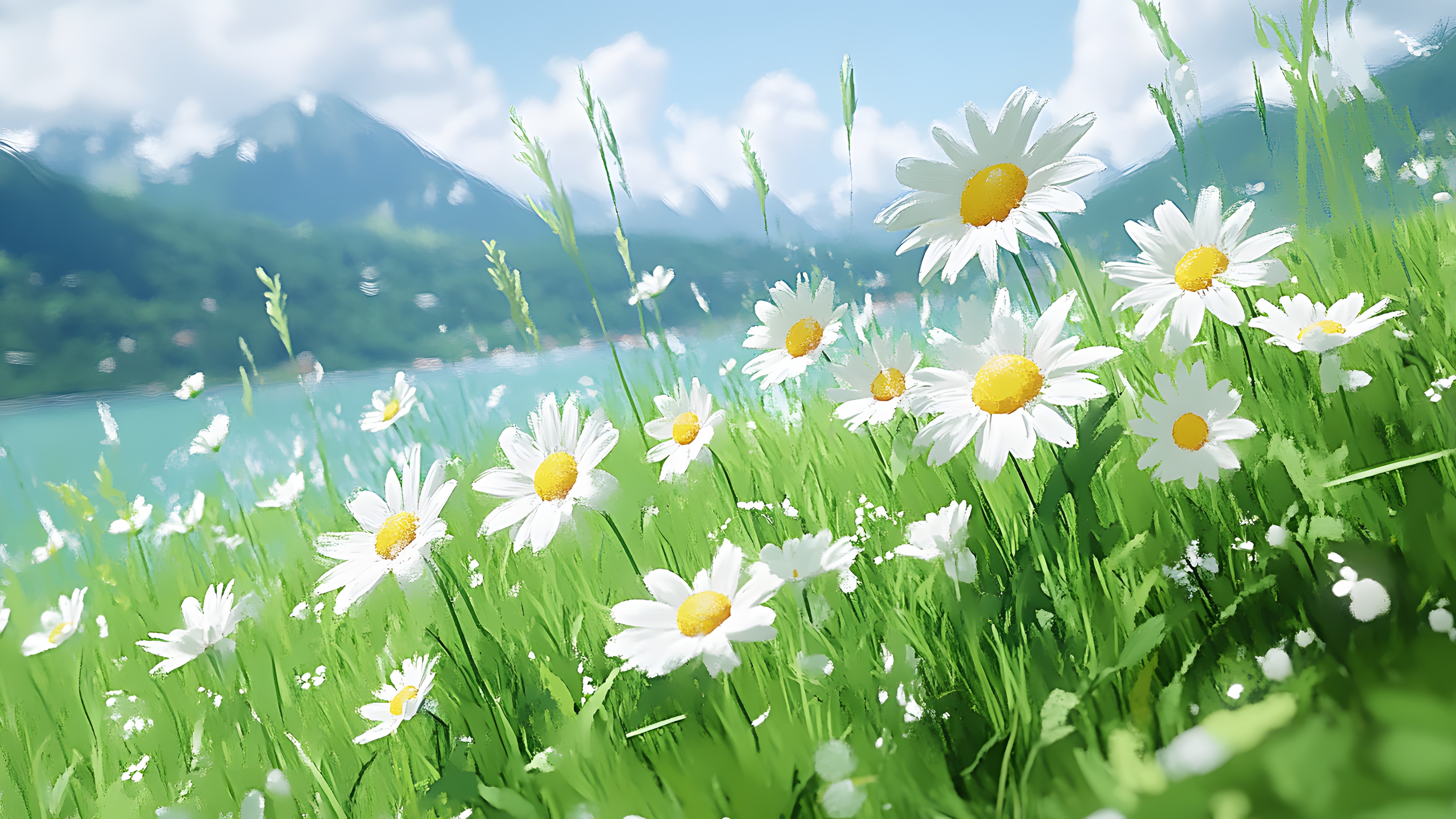 Flower, Petal, Meadow, Roman chamomile, Spring, Flowering plant, Wildflower, Chamomile, Herbaceous plant, Field, Oxeye daisy, Marguerite daisy, Bellis, Common daisy, German chamomile, Daisy family, Mayweed, Tanacetum, Aster