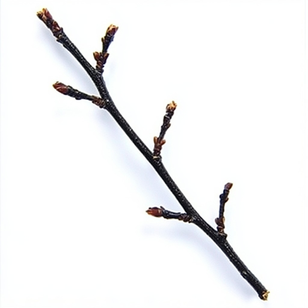 Branch, Twig, Natural material, Plant stem, Bud, Balance, Birch family