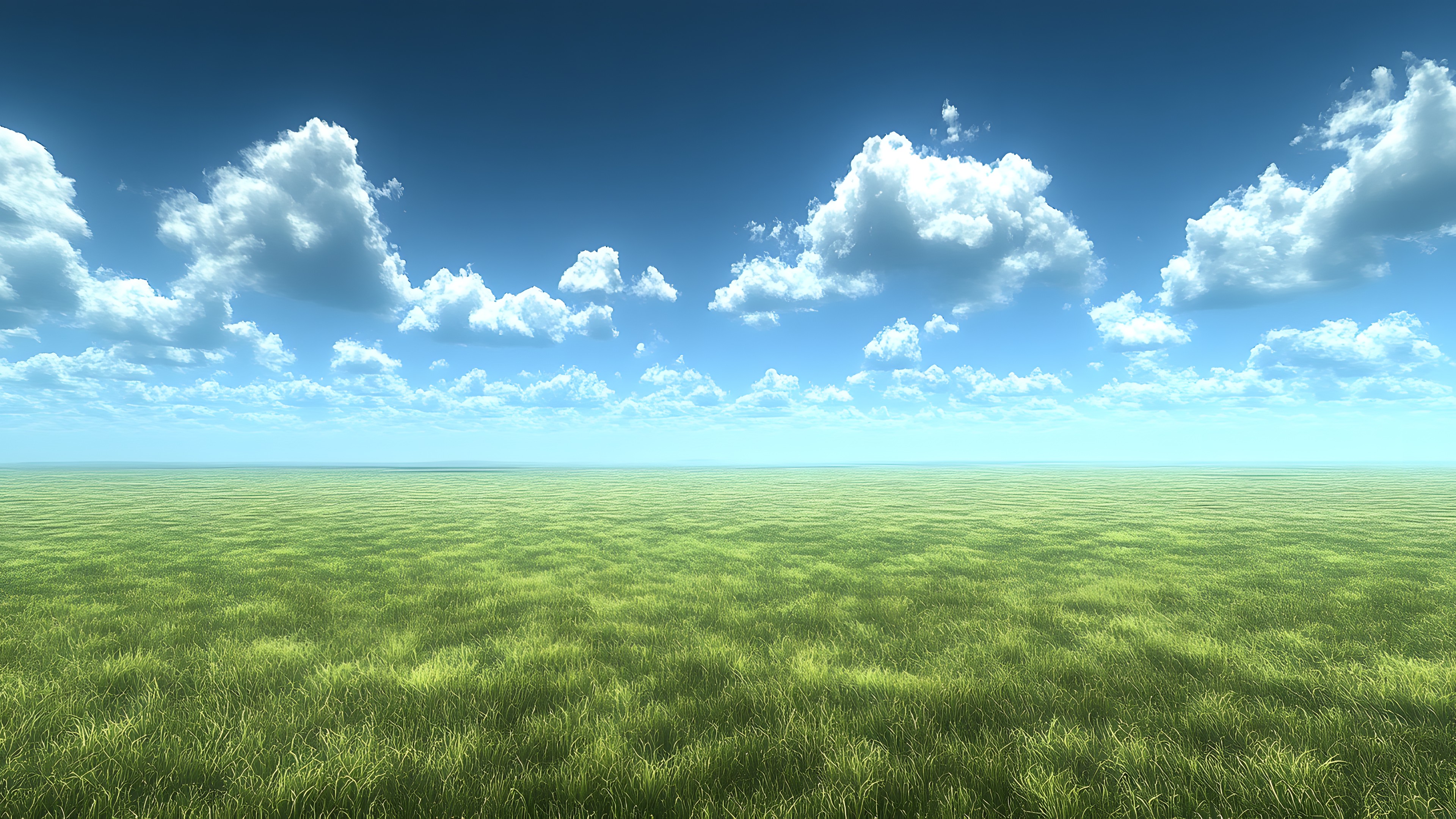 Blue, Daytime, Cloud, Grass, Natural environment, Nature, Grassland, Horizon, Cumulus, Field, Ecoregion, Plain, Prairie, Meadow, Grasses, Steppe, Agriculture, Sunlight, Pasture, Meteorological phenomenon