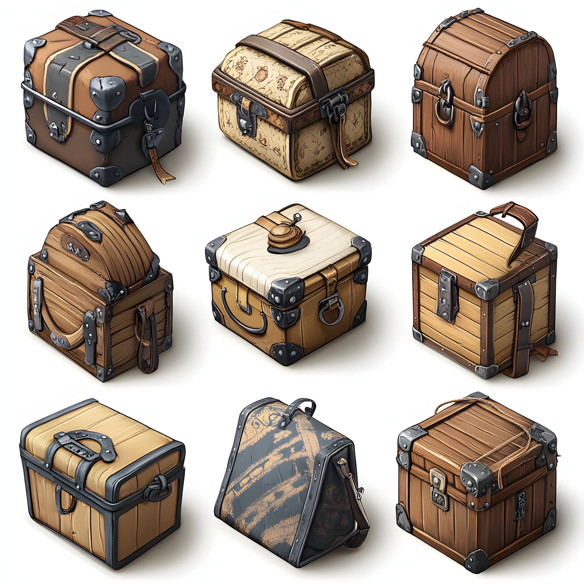 Trunk, Baggage, Crate, Chest, Treasure, Suitcase, Box