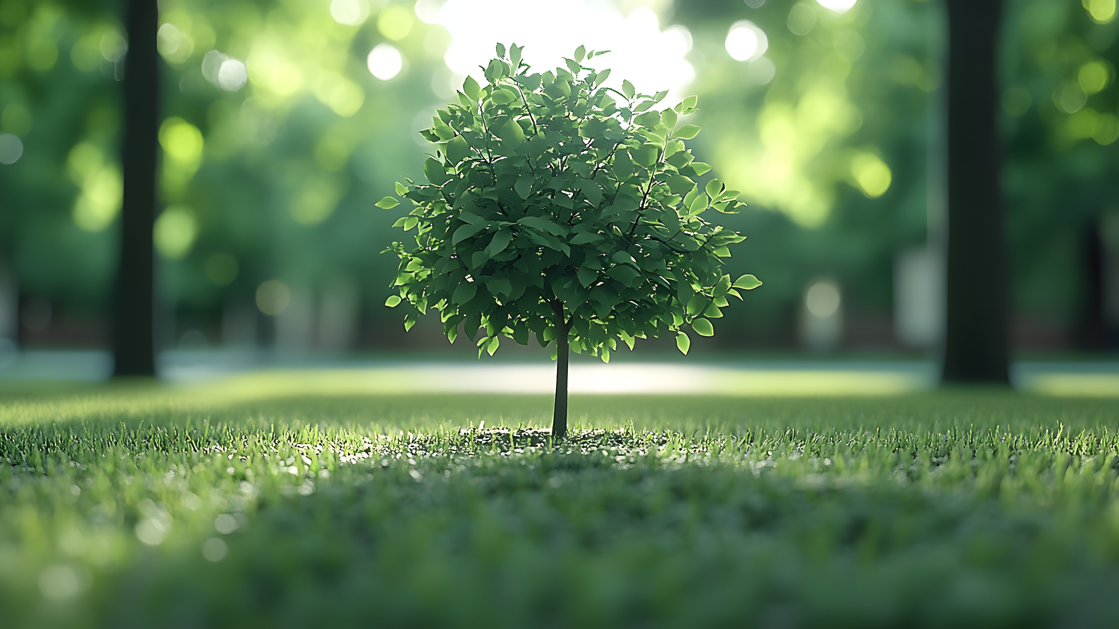 Green, Leaf, Nature, Spring, Sunlight, Woody plant, Lawn, Plantation