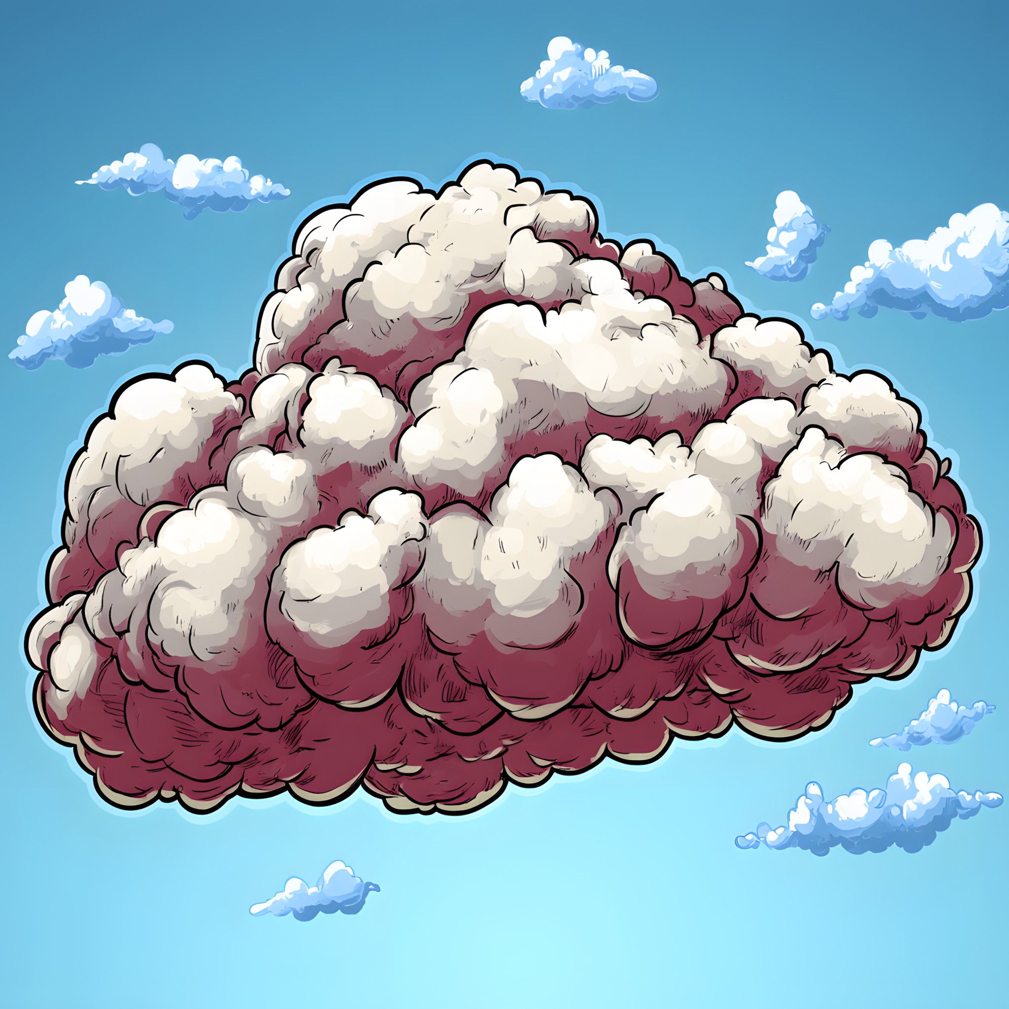 Cloud, Cumulus, Meteorological phenomenon, Graphics, Animation