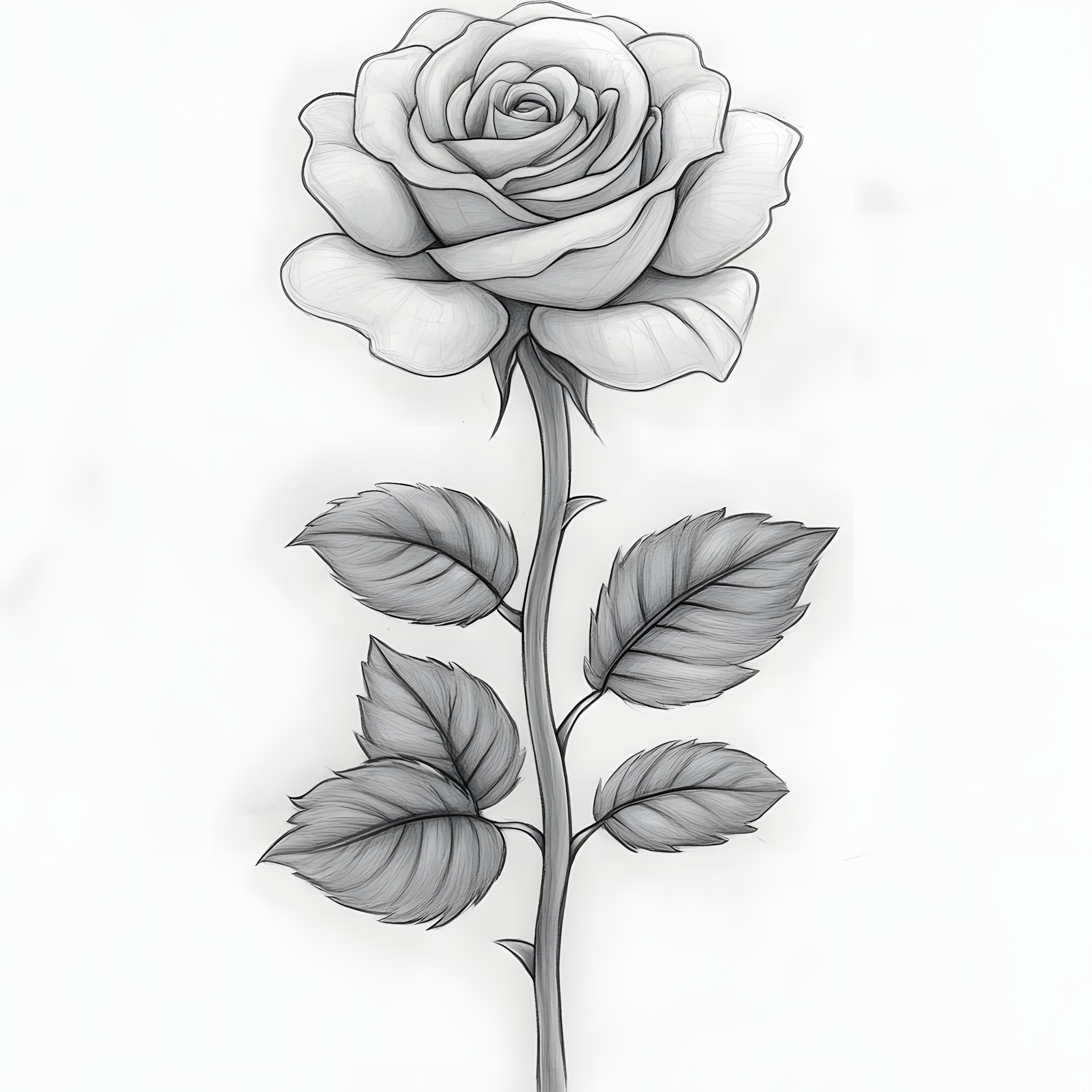 White, Garden roses, Petal, Rose family, Rose, Drawing, Line art, Floribunda, Hybrid tea rose, Cut flowers, Sketch, Design, French rose, Pedicel, Cabbage rose