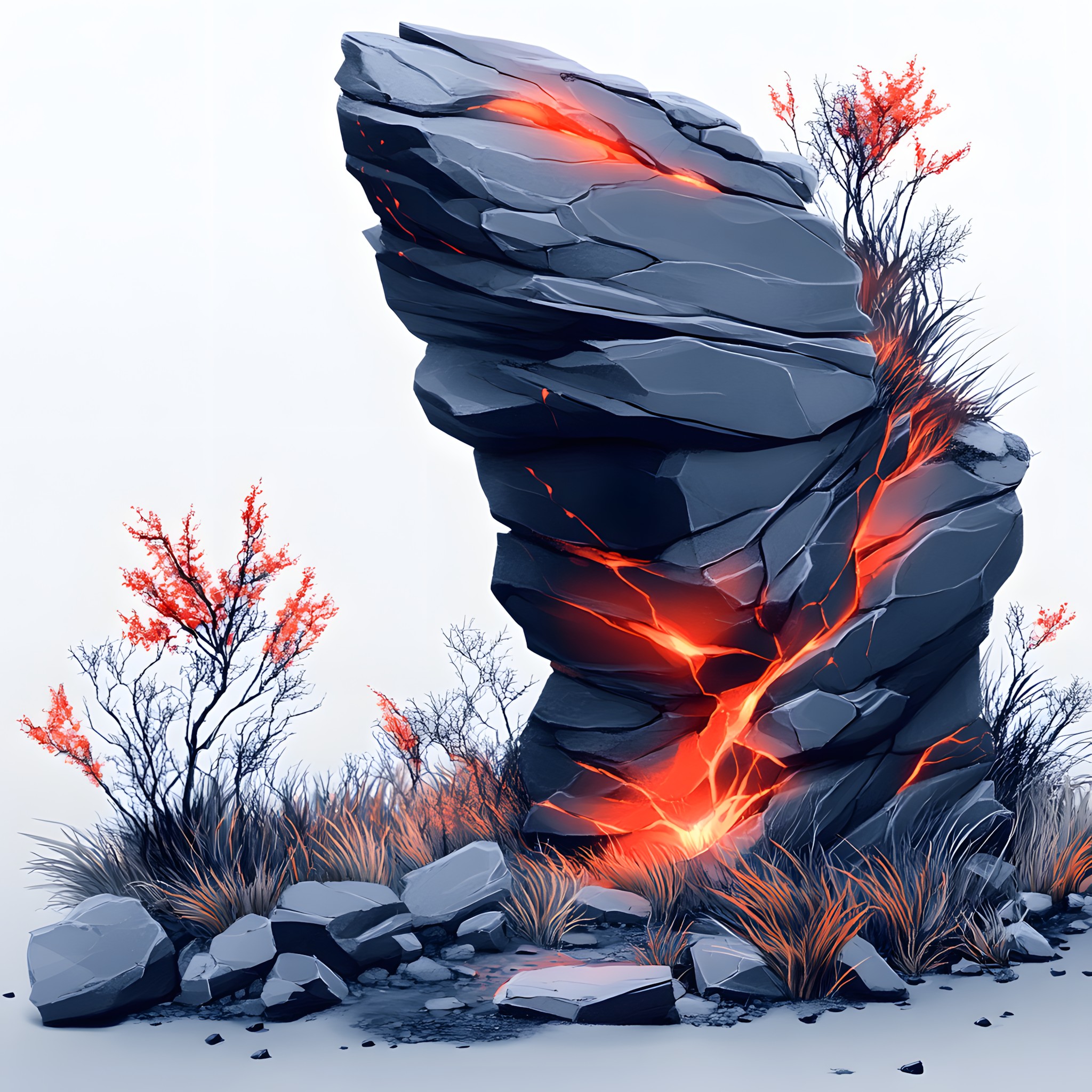 Orange, geological phenomenon, CG artwork, Fictional character, Graphics, Heat, Fire, Animation, Graphic design, Outcrop