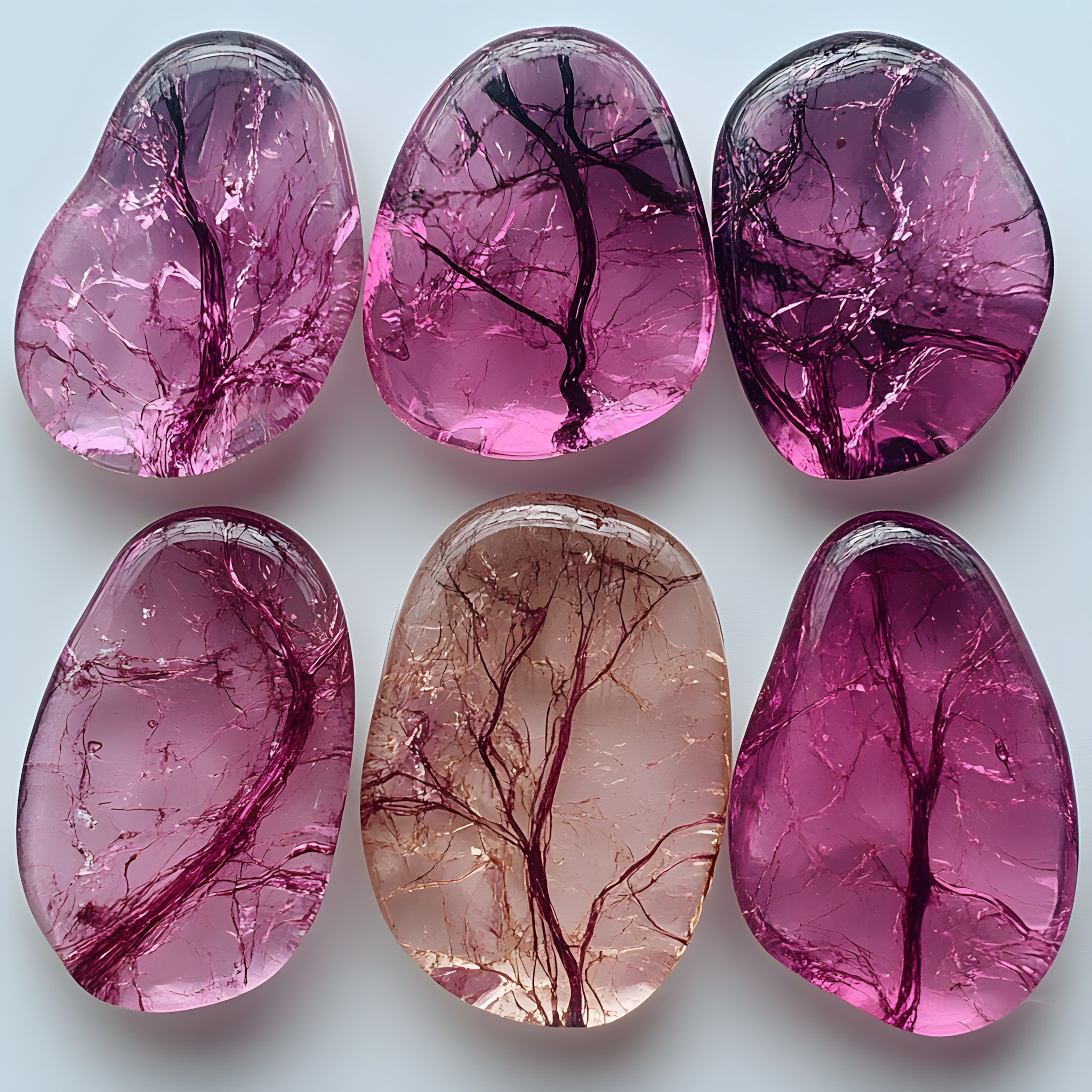 Pink, Crystal, Gemstone, Purple, Natural material, Silver, Amethyst, Mineral, Quartz, Oval