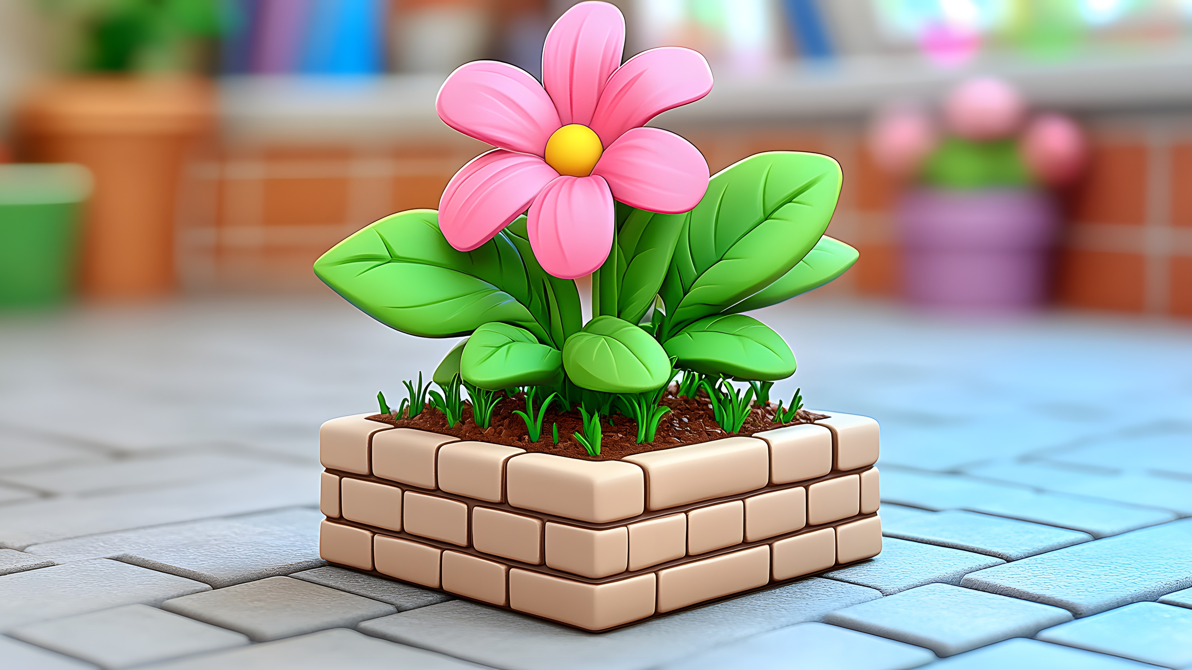 Flower, Petal, Flowerpot, Pink, Toy, Floristry, Cut flowers, Houseplant, Flower Arranging, Floral design, Flower bouquet, Plastic, Artificial flower, Vase, Animation, Tulip, Succulent plant, Geraniums
