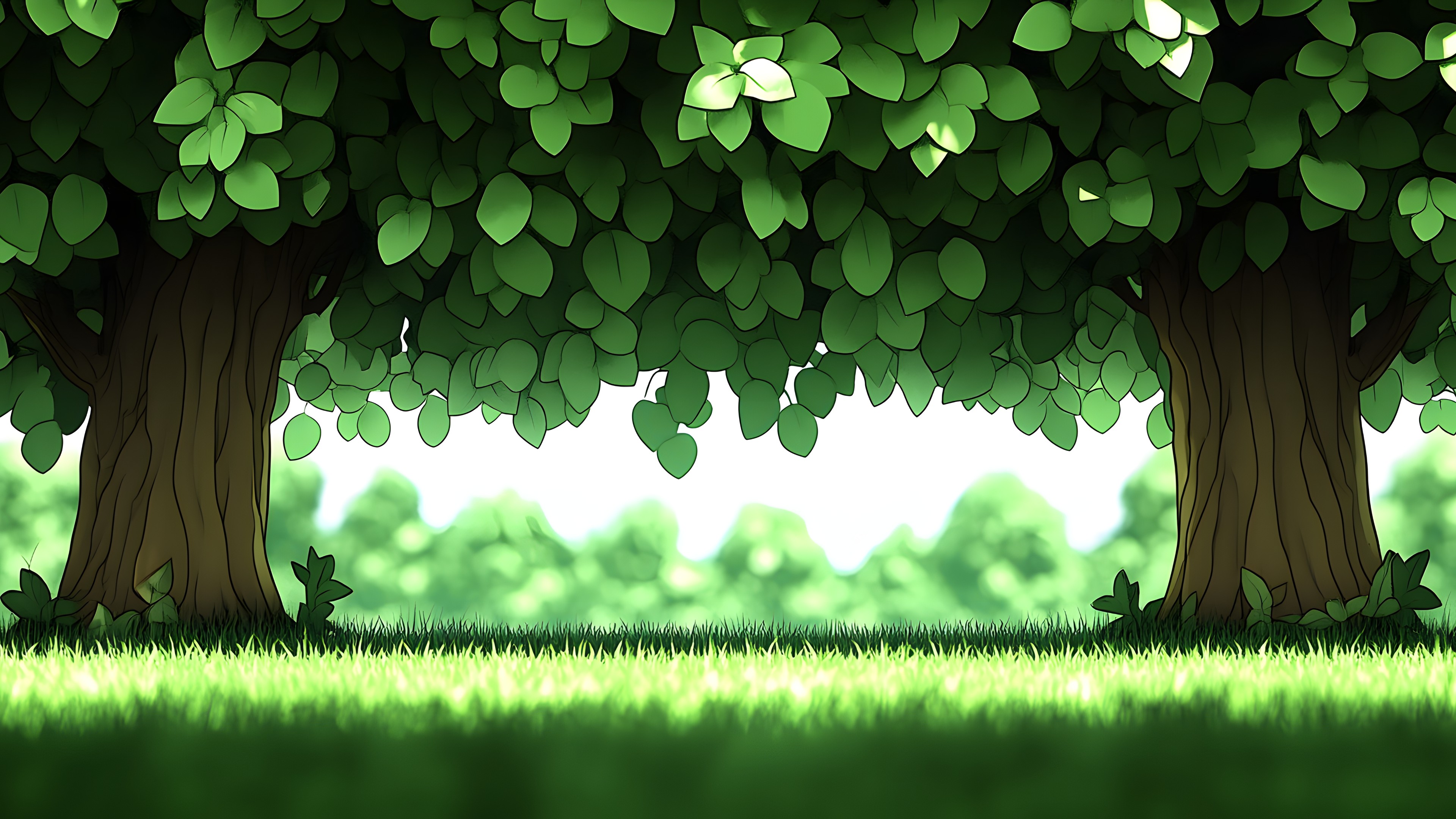 Woody plant, Animation