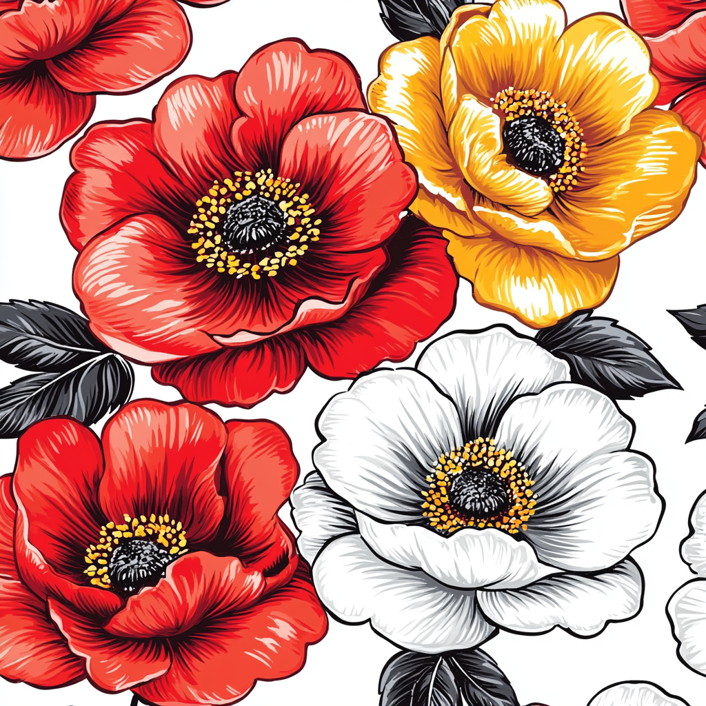 Flower, Red, Petal, Floral design, Cut flowers, Creative arts, Pedicel, Poppies, Rose, Rose family, Wildflower, Oriental poppy, Motif, Common poppy, Anemone, Geraniums, Pattern