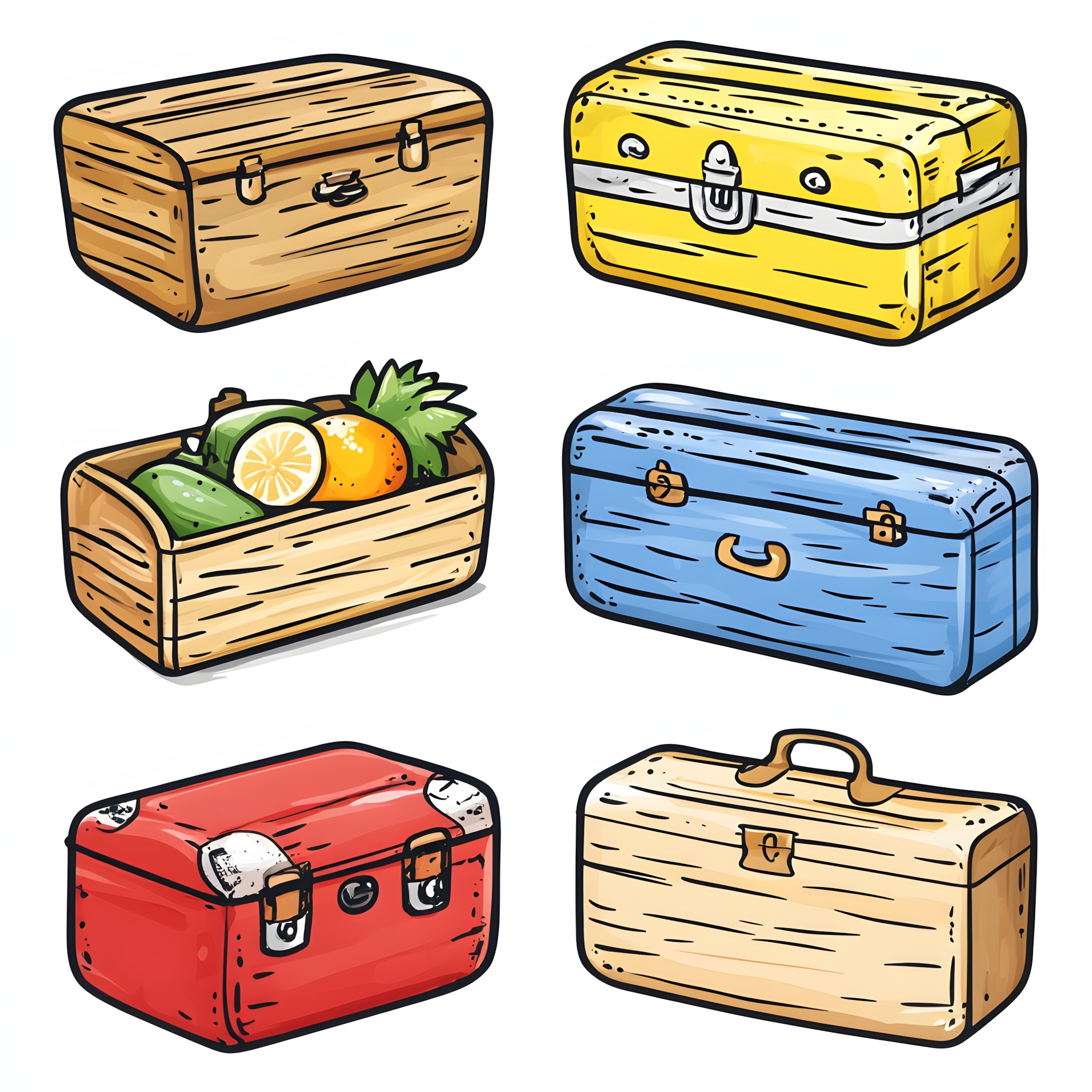 Clip art, Hand luggage, Basket, Baggage, Graphics, Suitcase