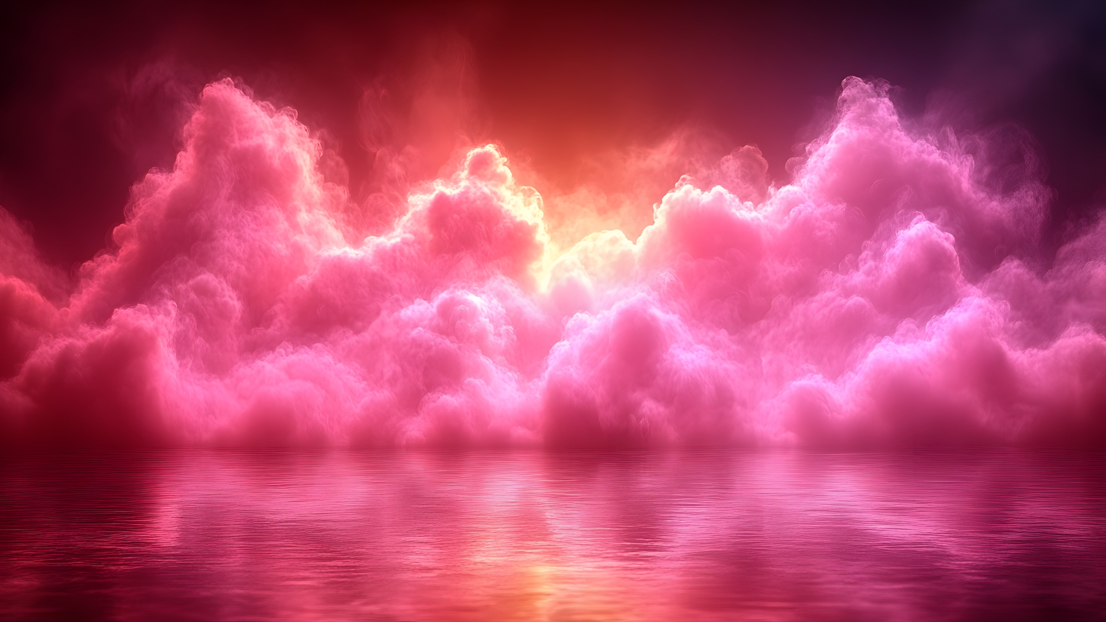 Red, Pink, Cloud, Meteorological phenomenon, Dusk, Purple, Cumulus, Evening, Red sky at morning, Afterglow, Sunrise, Wind, Dawn, Sunset