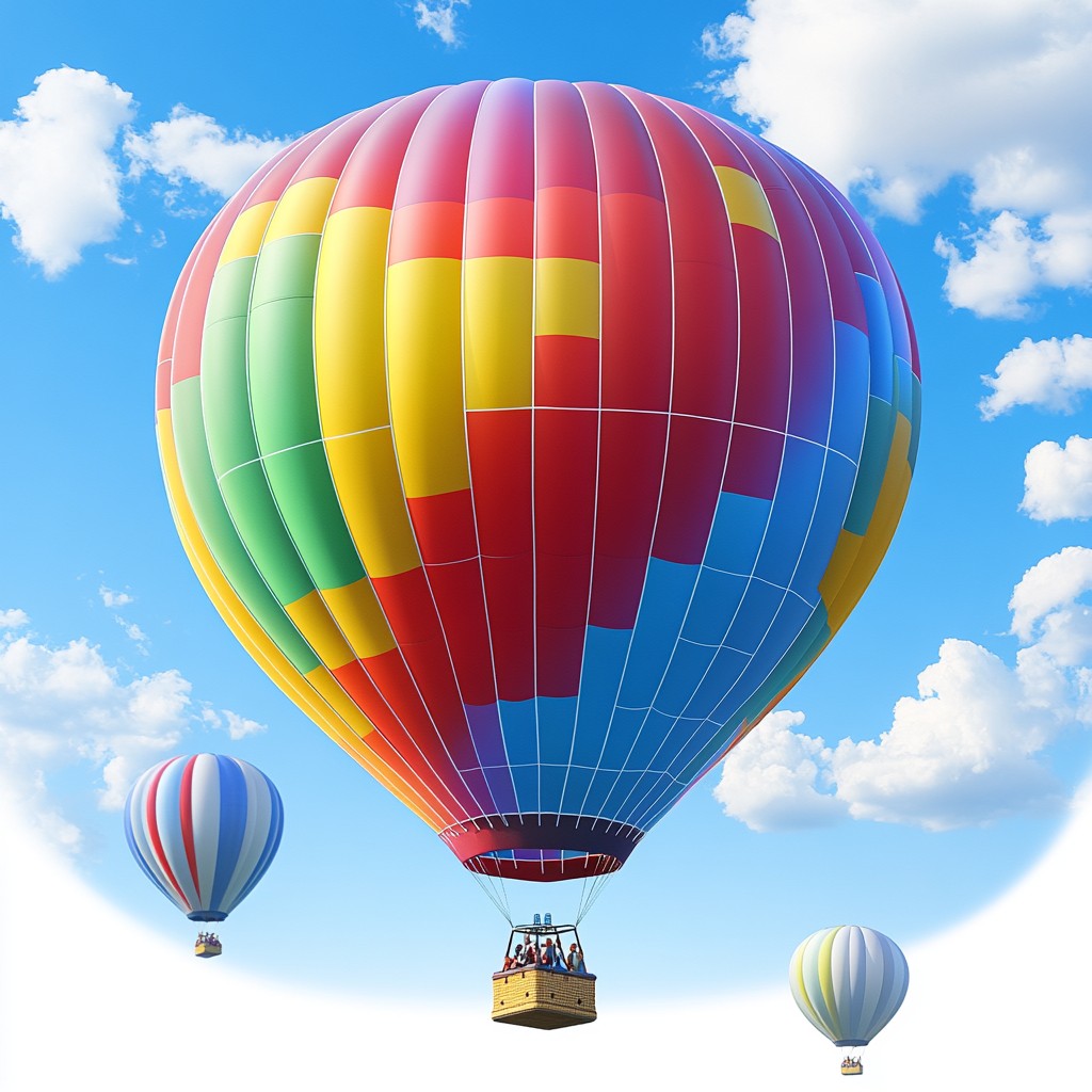 Cloud, Sky, Aerostat, Hot air ballooning, Atmosphere, Daytime, Photograph, Hot air balloon, Blue, Light, Azure, Nature, Natural environment, Balloon, World, Sunlight, Mode of transport, Air travel, Outdoor recreation, Line