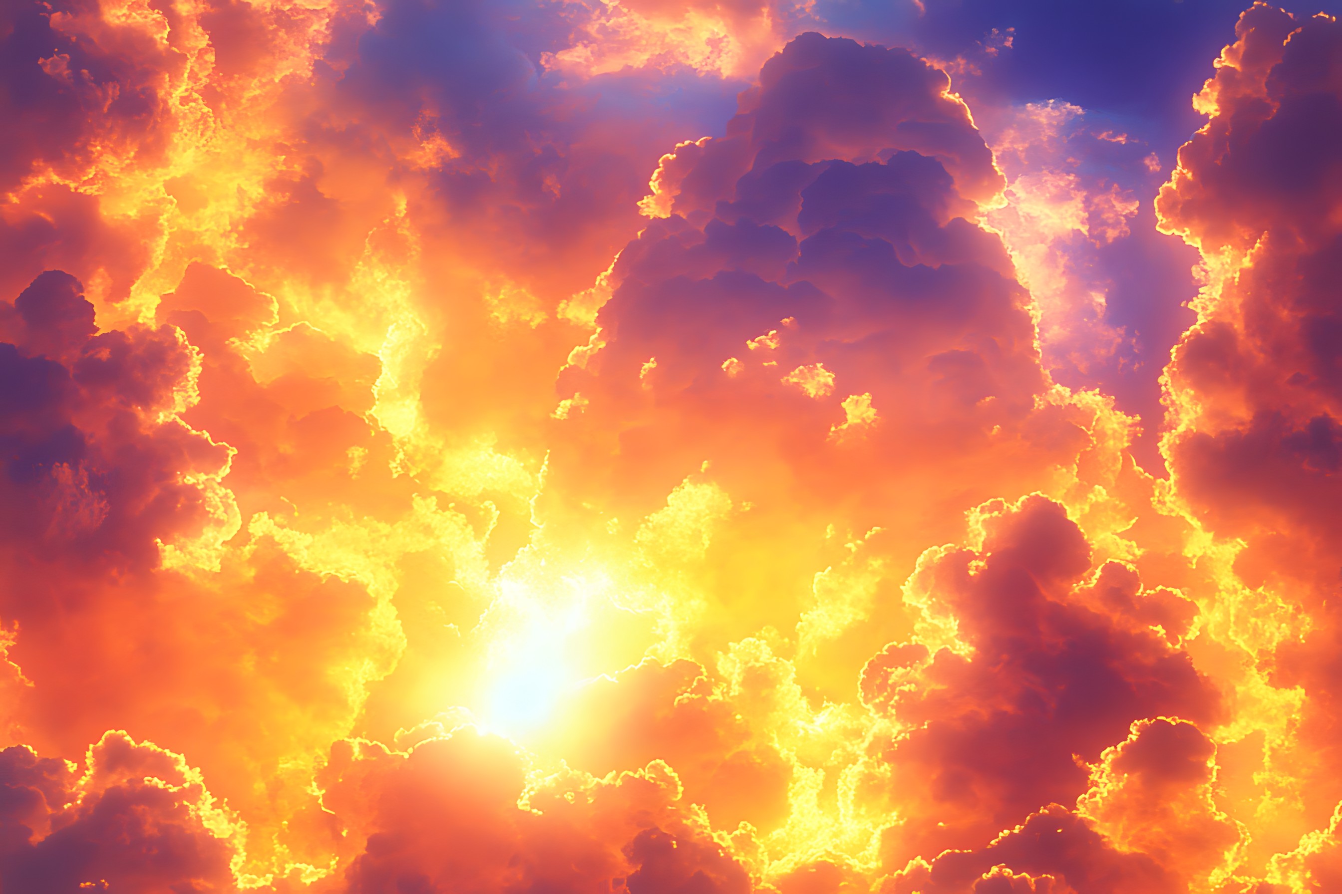 Blue, Orange, Red, Cloud, Yellow, Pink, Cumulus, Meteorological phenomenon, Afterglow, Sunlight, Heat, Sunrise, Dusk, Evening, Red sky at morning, Sunset, Dawn