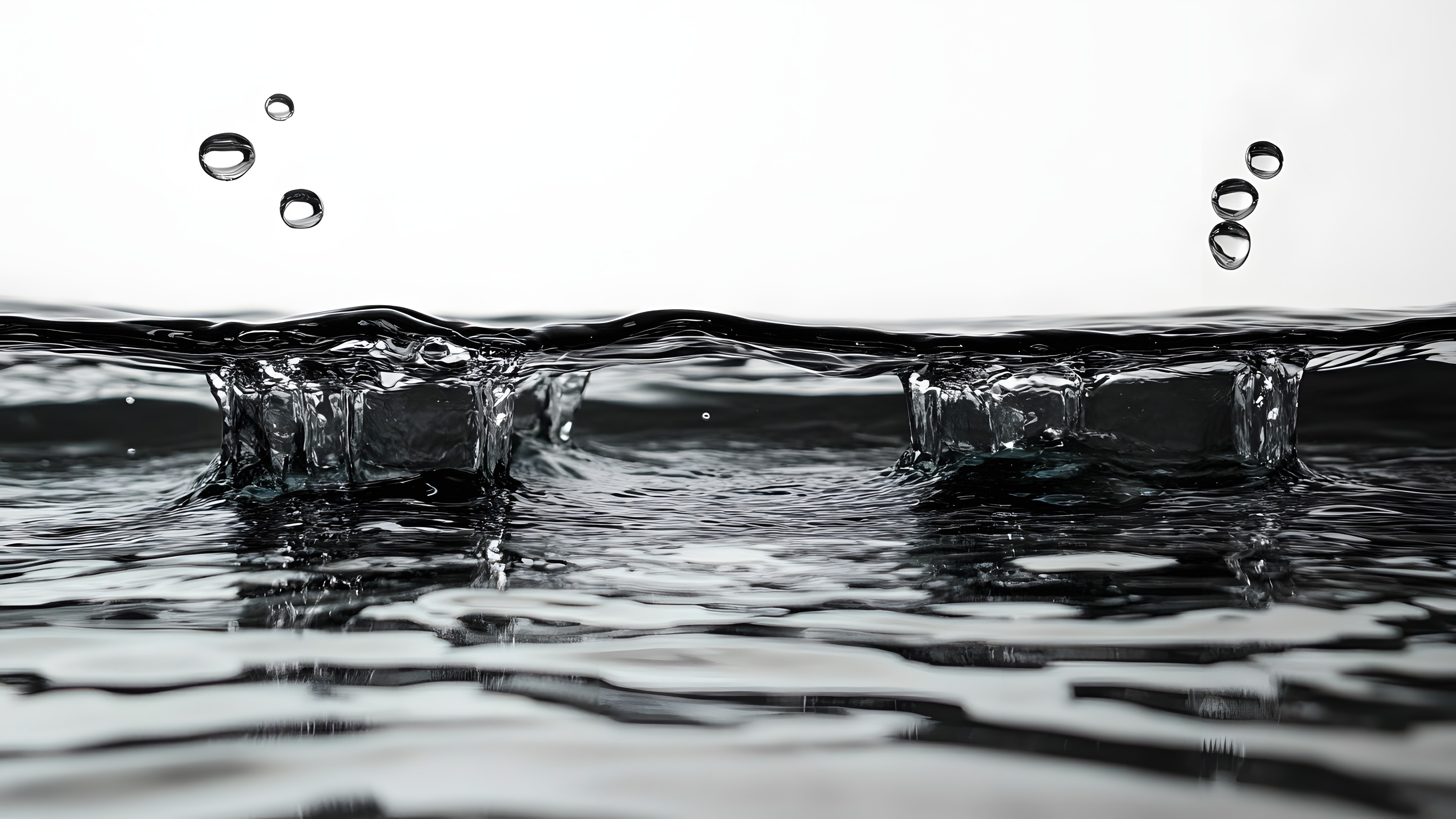 Water, Fluid, Liquid, Monochrome photography, Drop, Close-up, Monochrome, Black and white, Silver, Bubble, Macro photography, Reflection, Still life photography, Mineral water, Drinking water, Wave, Solvent in chemical reactions