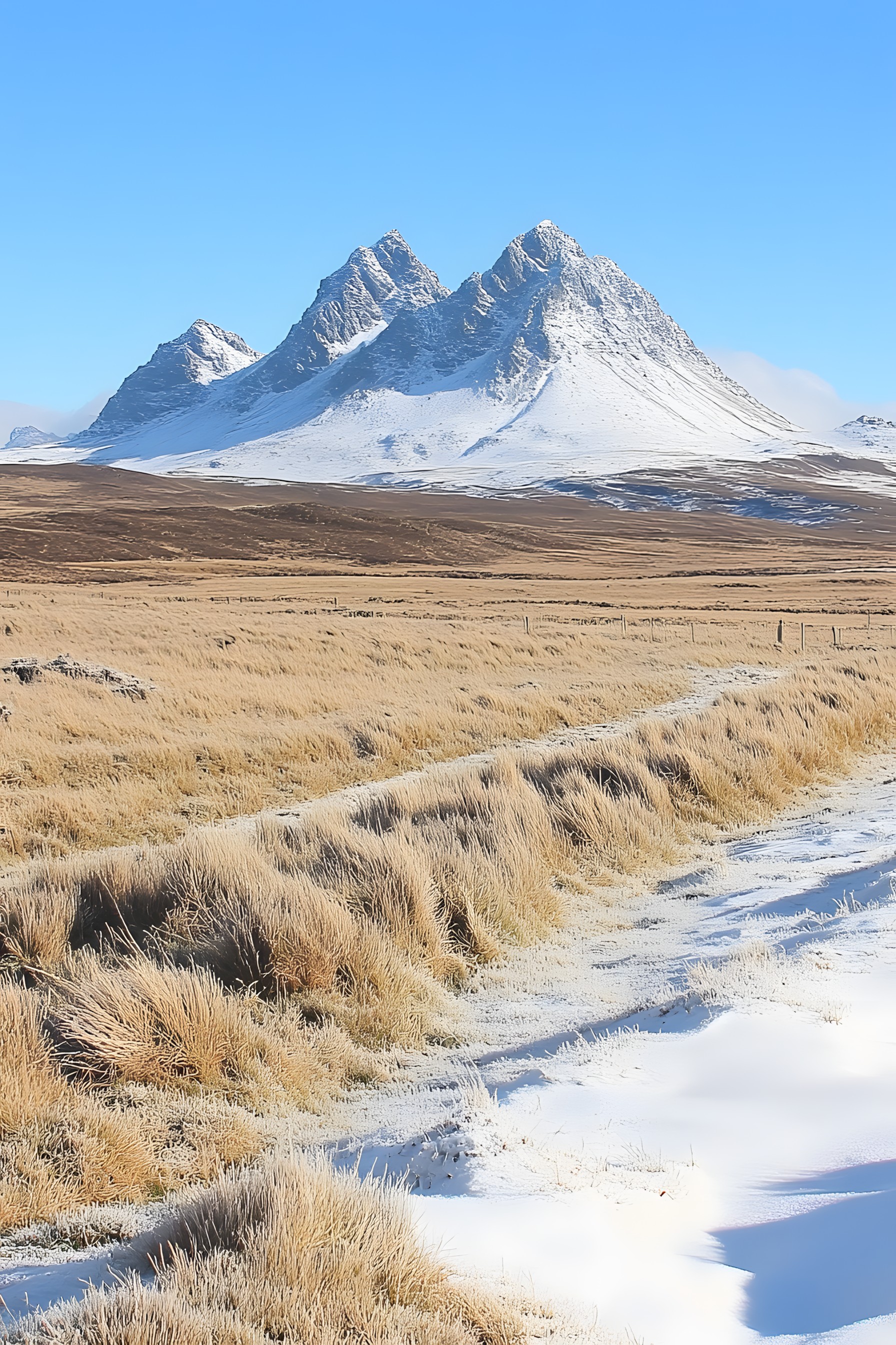 Mountainous landforms, Mountain, Snow, Winter, Highland, Ecoregion, Terrain, Hill, Mountain range, Glacial landform, Tundra, Freezing, Fell, Slope, Ridge, Summit, Ice cap, Massif, Valley, Nunatak