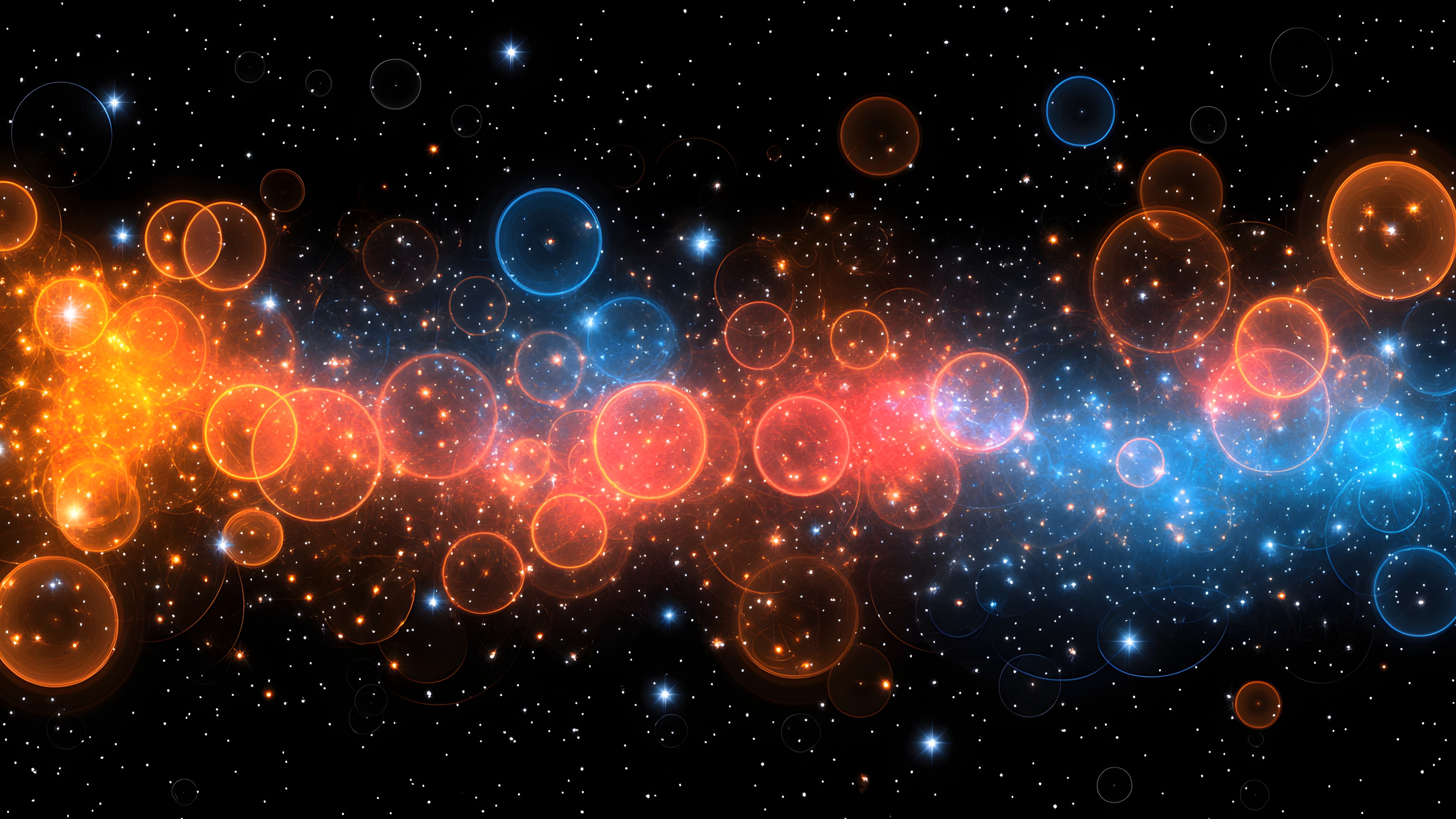 Blue, Red, Orange, Astronomical object, Graphics, Lens flare, Outer space, Night, Universe, Graphic design, Star, Science, Astronomy