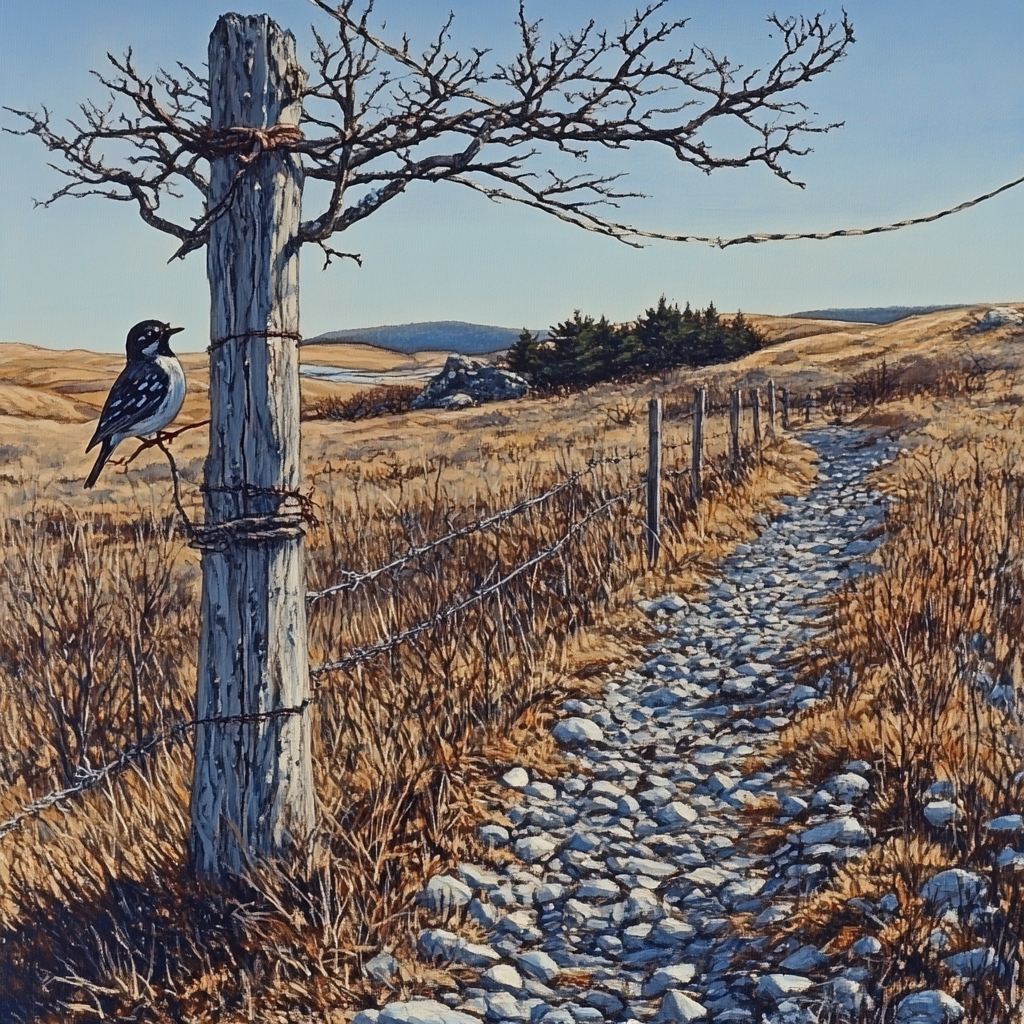Prairie, Wire Fencing, Steppe, Fence, Wind