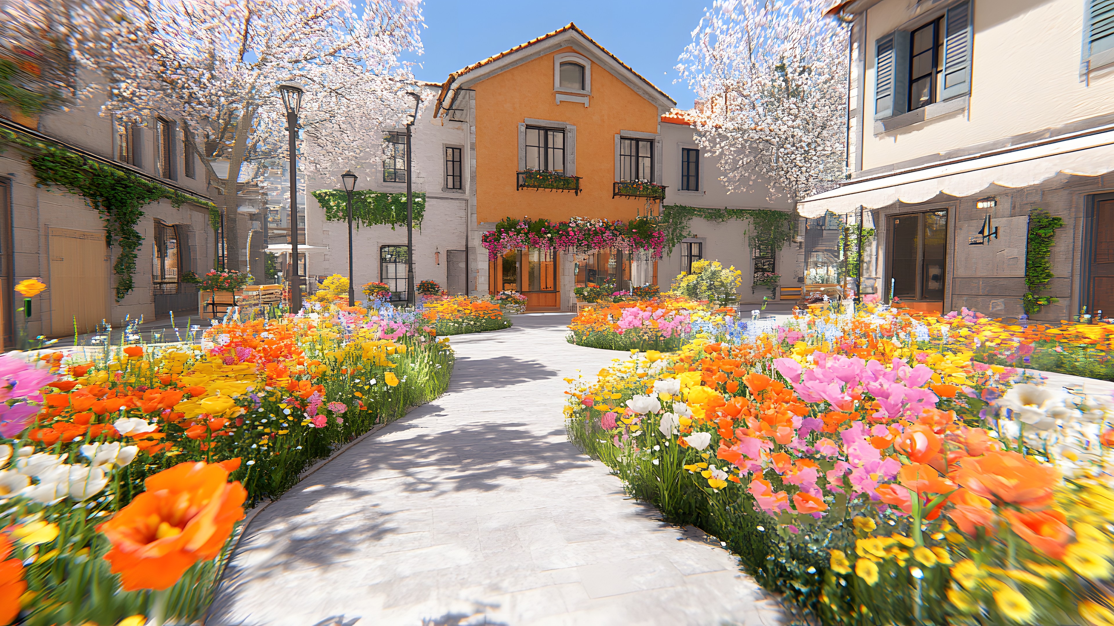 Flower, Garden, Petal, Floristry, Flowering plant, Flower Arranging, Landscaping, Floral design, Botanical garden, Cut flowers, Tulip, Perennial plant, Lilies, Geraniums, Wallflowers