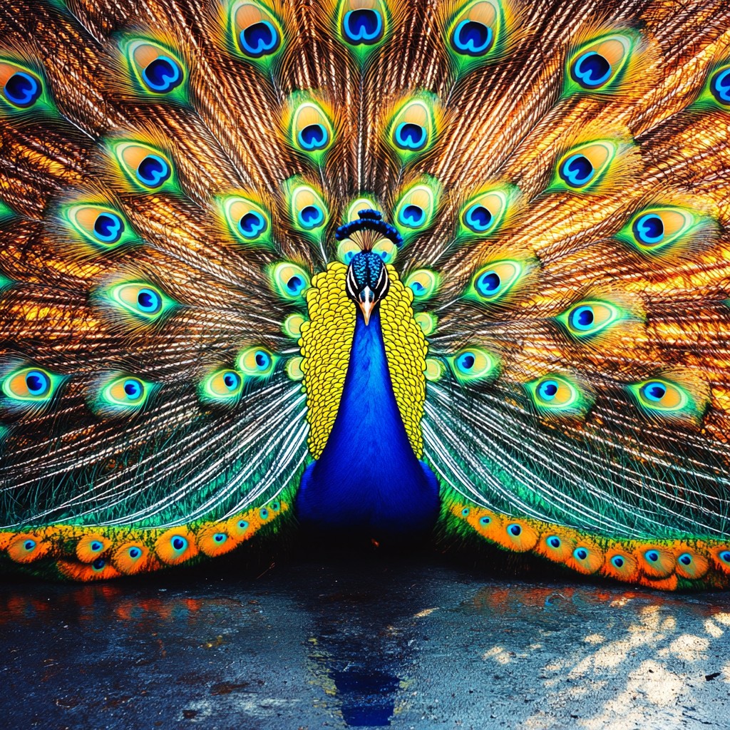 Blue, Peafowl, Bird, Beak, Phasianidae, Landfowl, Wing, Feather, Close-up, Terrestrial animal, Wildlife, Natural material, Macro photography, Tail