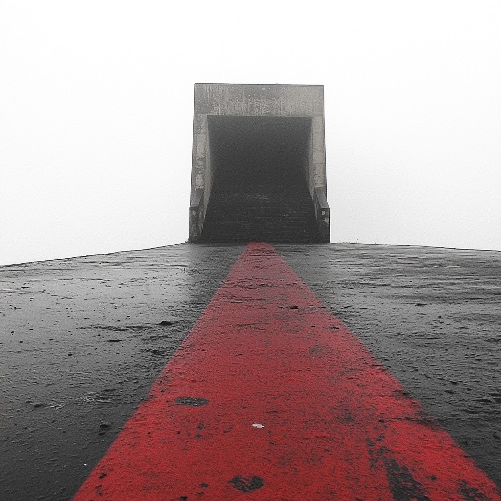 Red, Composite material, Slope, Concrete, Triangle, Shadow, Stairs