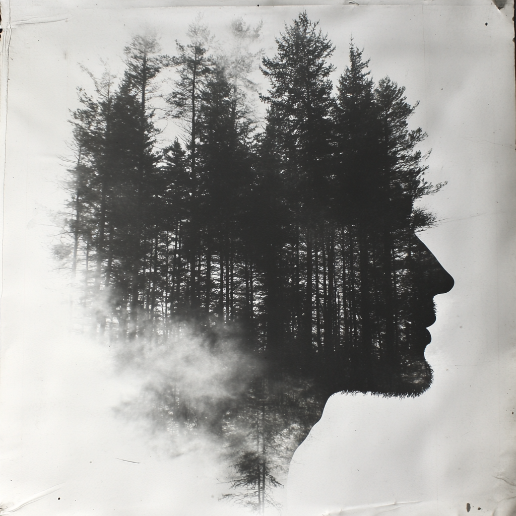 Monochrome photography, Black and white, Monochrome, Conifers, Pine family, Photographic paper, Fir