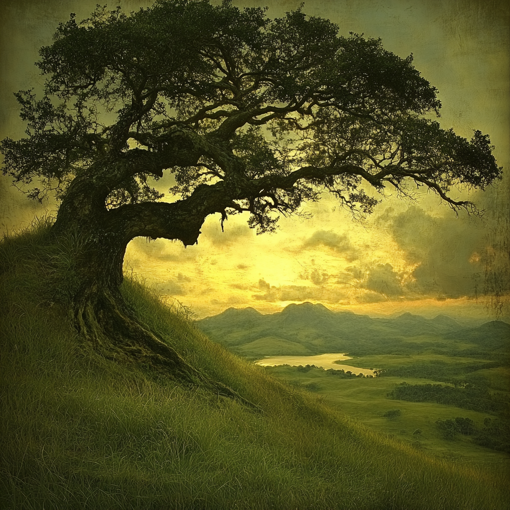 Nature, Branch, Natural landscape, atmospheric phenomenon, Landscape, Trunk, Savanna, Woody plant, Twig, Sunlight, Dusk, Meteorological phenomenon, Backlighting, Wind, Hinterland, Evening, Shadow