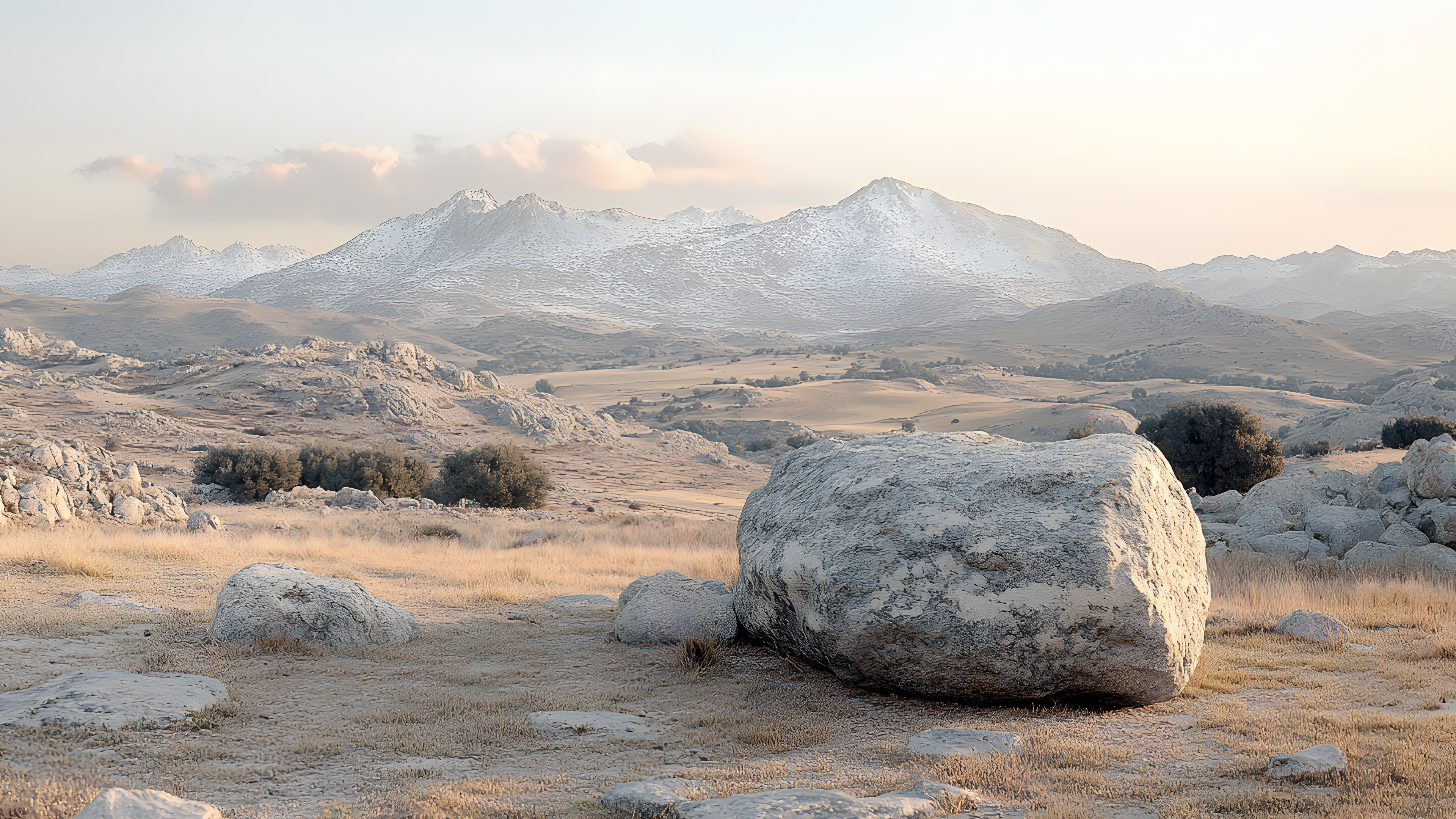 Sky, Mountainous landforms, Mountain, Rock, Hill, Ecoregion, Highland, Landscape, Wilderness, Terrain, Cloud, Badlands, Plant community, Geological formation, Bedrock, Mountain range, Geology, Outcrop, Boulder, Fell