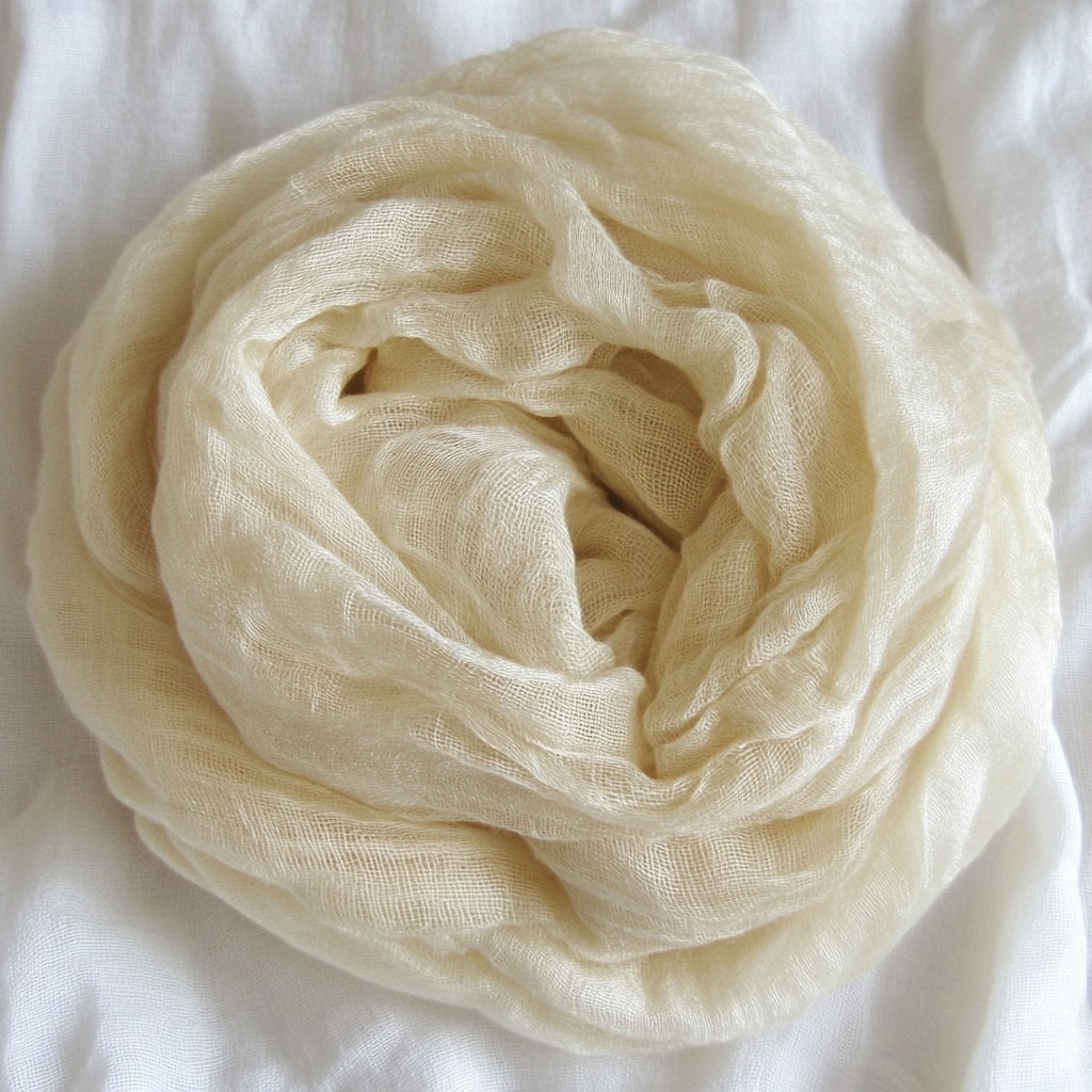 White, Textile, Linens, Natural material, Yarn, Shawl, Wool, Silk, Fiber