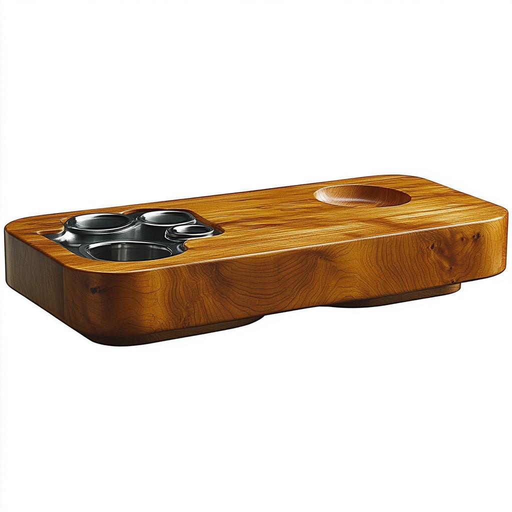 Hardwood, Tray, Lid, Ashtray