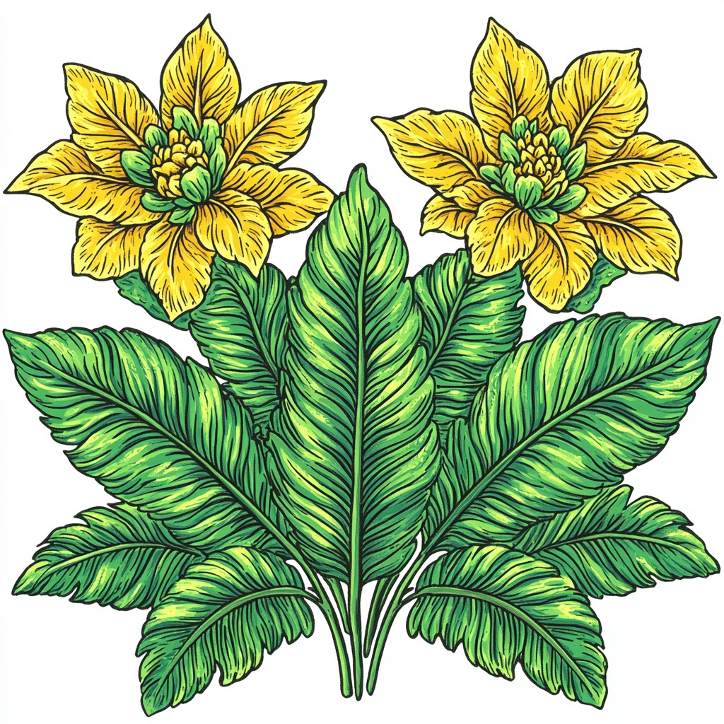 Yellow, Flowering plant, Clip art