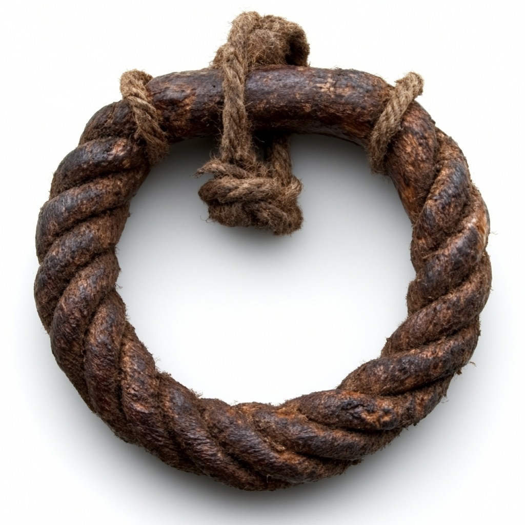 Rope, Natural material, Knot, Door knocker