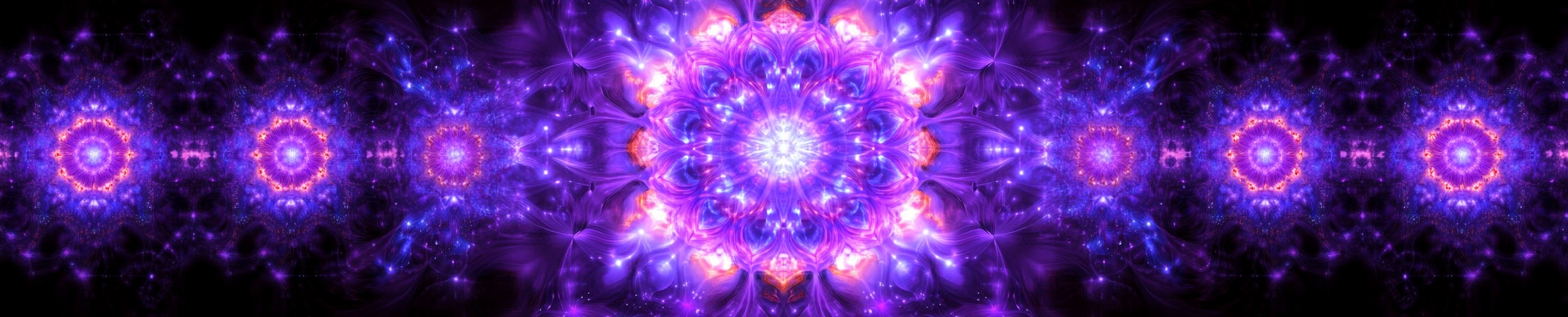 Purple, Pink, Fractal art, Graphics, Graphic design