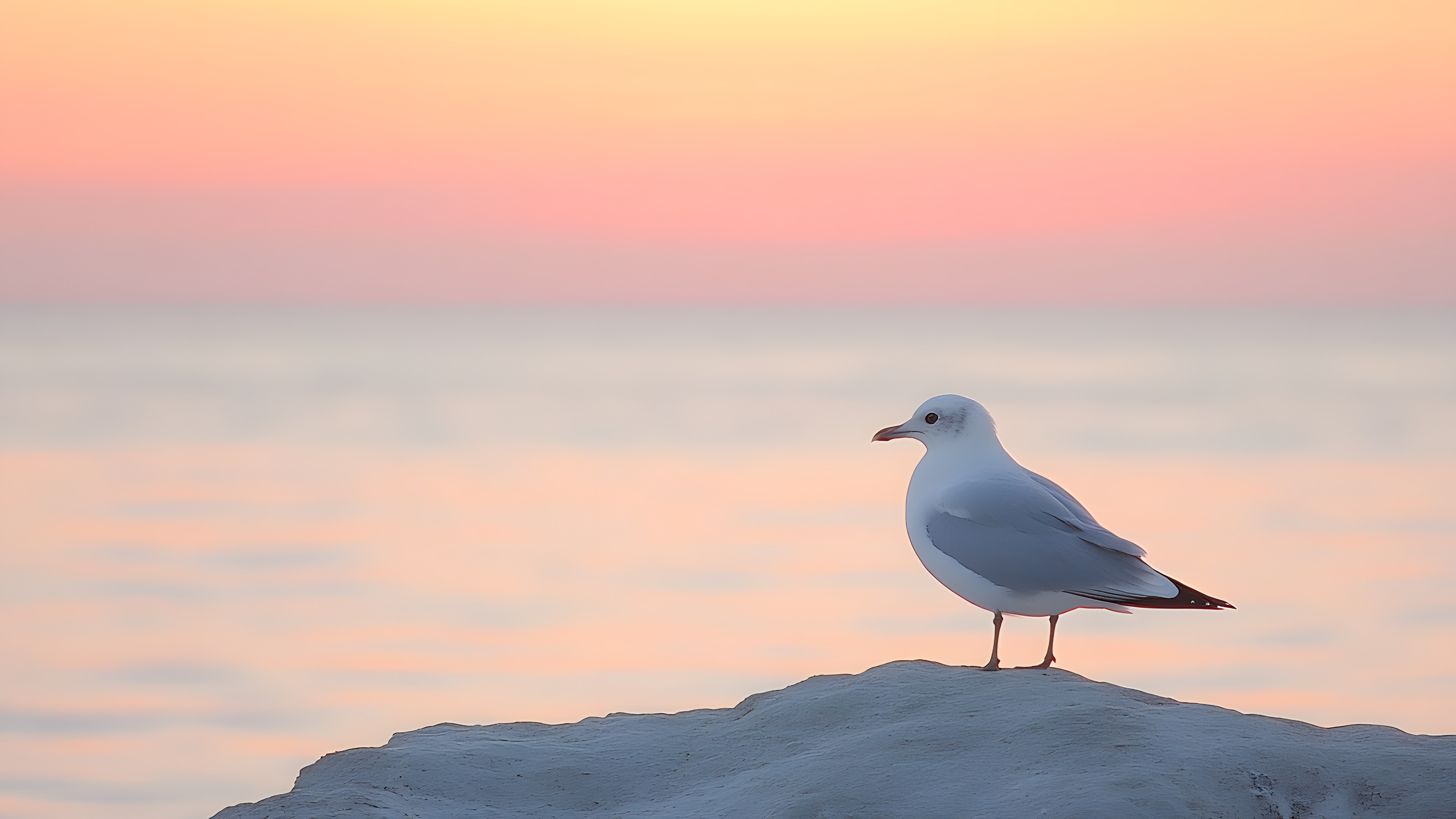 Bird, Beak, Seabird, Vertebrate, Fluid, Gulls, Wing, Lari, Liquid, Sea, Feather, Morning, Ocean, Shorebirds, Evening, Wader, European herring gull, Sunrise, Sunset