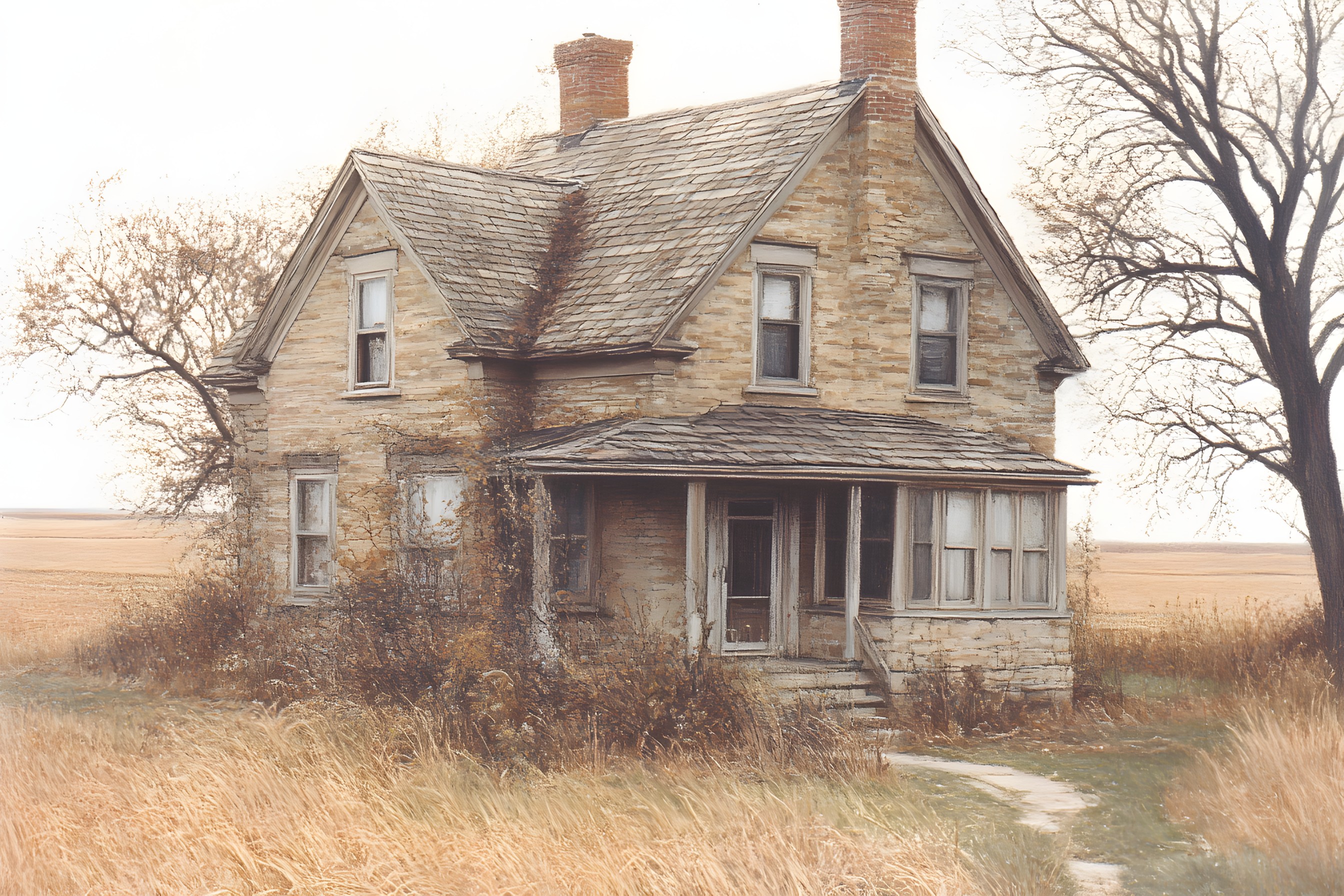 Building, Window, House, Home, Roof, Cottage, Architecture, Rural area, Farmhouse, Land lot, Door, Siding, Chimney, Estate, Sash window, Croft, Historic house