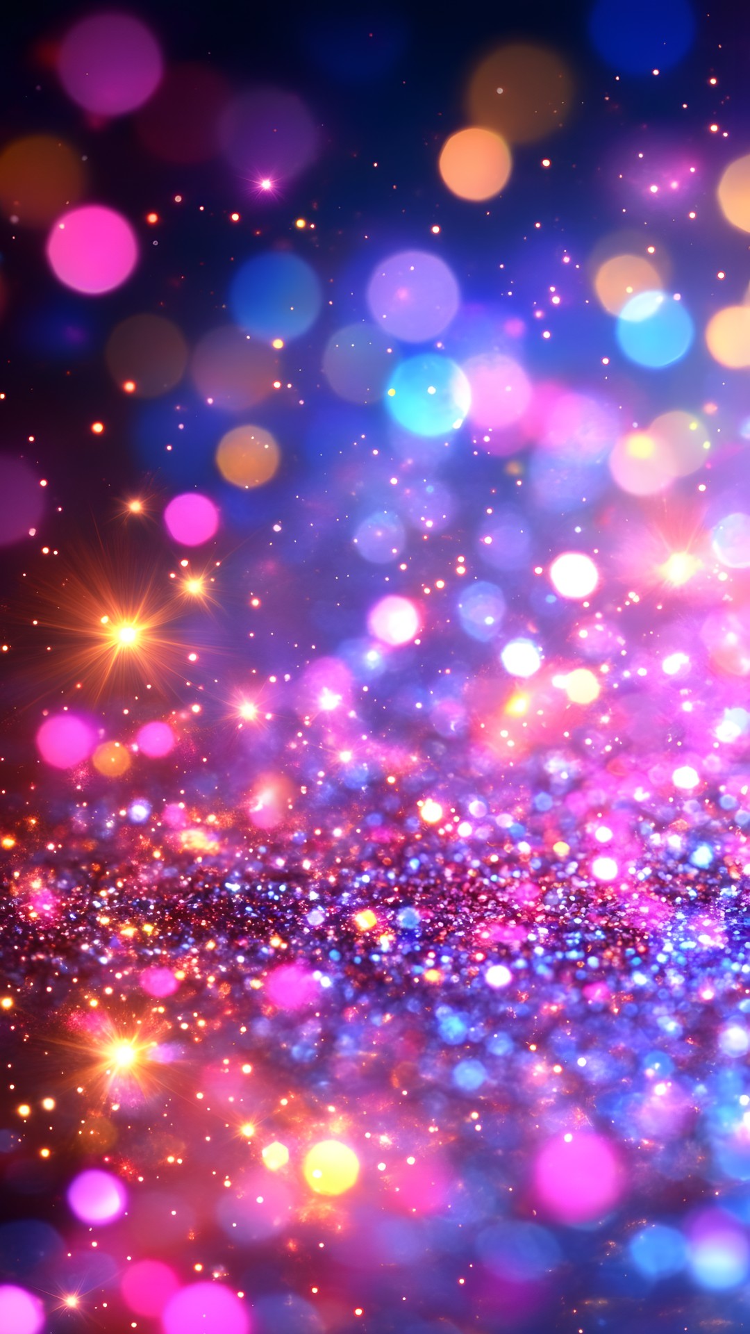 Pink, Purple, Night, Lens flare