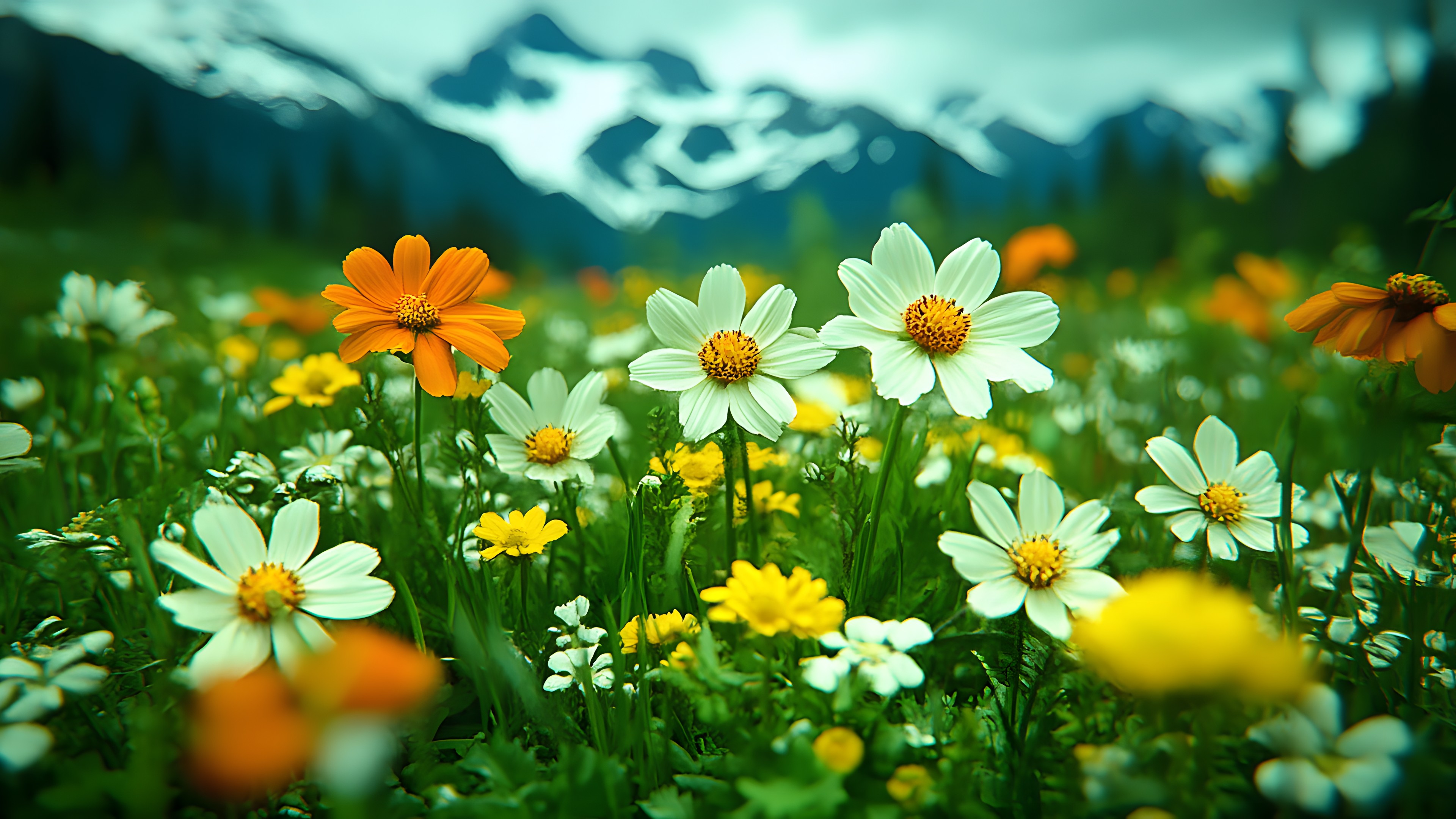 Flower, Yellow, Petal, Meadow, Flowering plant, Wildflower, Herbaceous plant, Roman chamomile, Daisy family, Marguerite daisy, Bellis, Forb, Common daisy, Pollen, Chamomile, Perennial plant, Tanacetum, Sunflowers, Pedicel, Stock photography