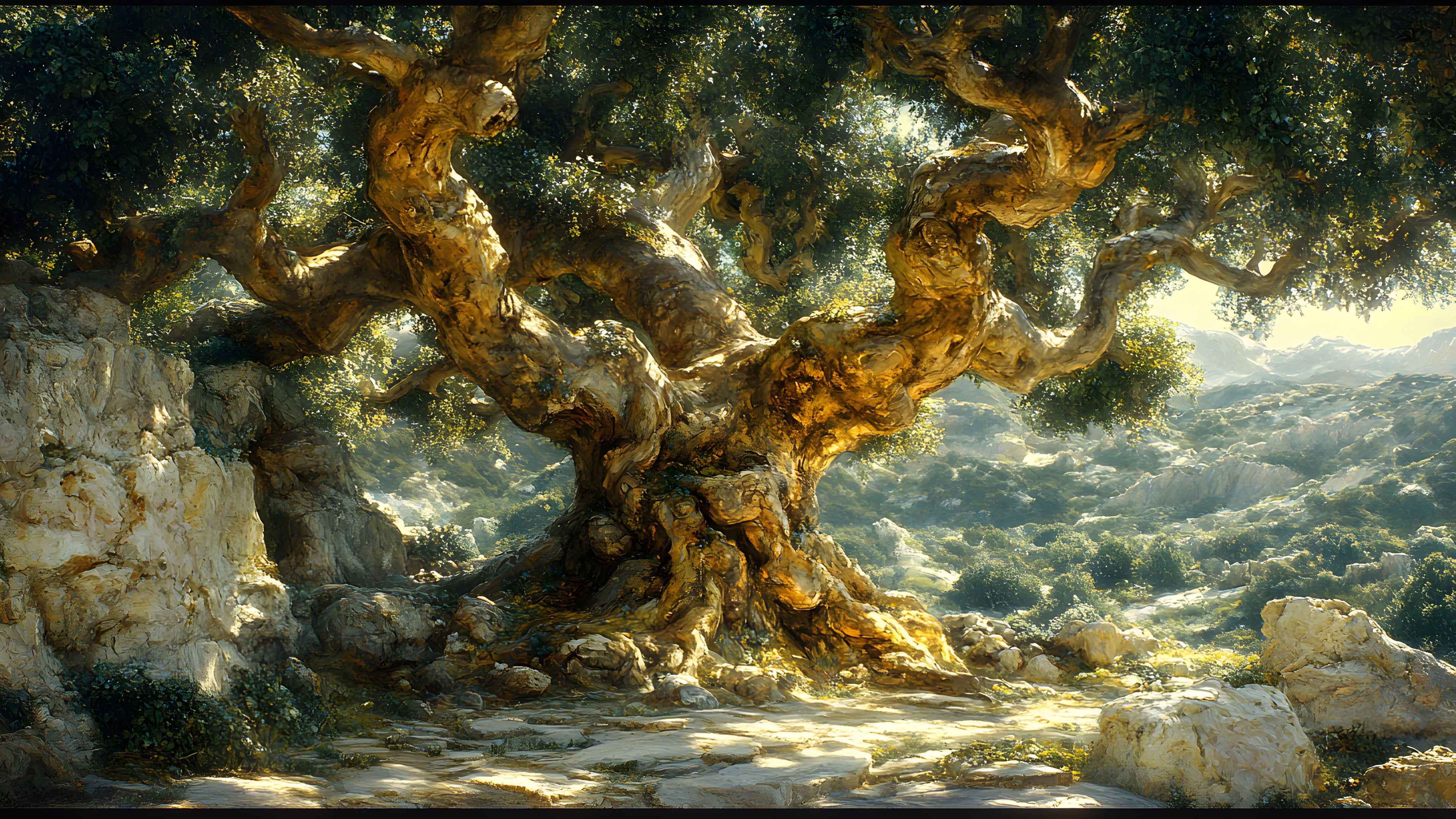 Nature, Trunk, Woody plant, Woodland, Old-growth forest