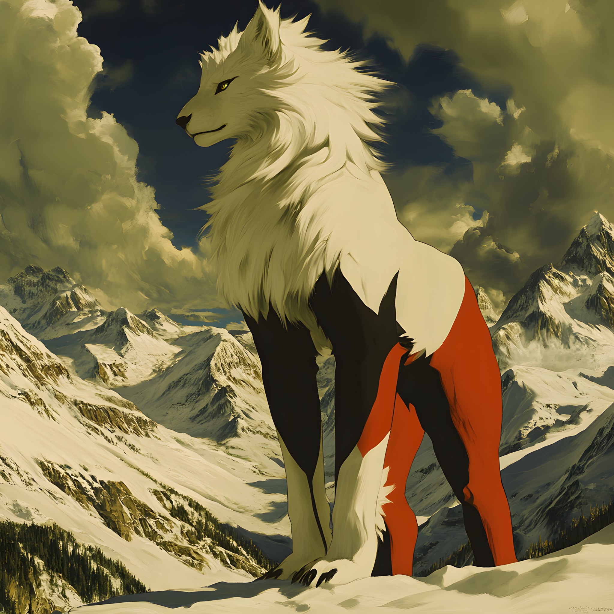 Canis, Carnivores, Wildlife, Wolf, Canidae, Animation, Fictional character, Fox, Coyote, CG artwork, Alps