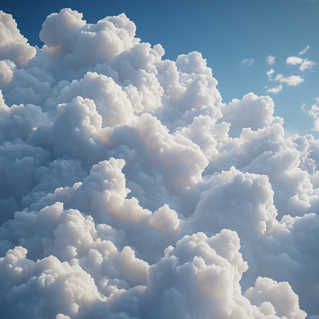 Cloud, Blue, Daytime, Cumulus, White, atmospheric phenomenon, Meteorological phenomenon, Sunlight, Symmetry