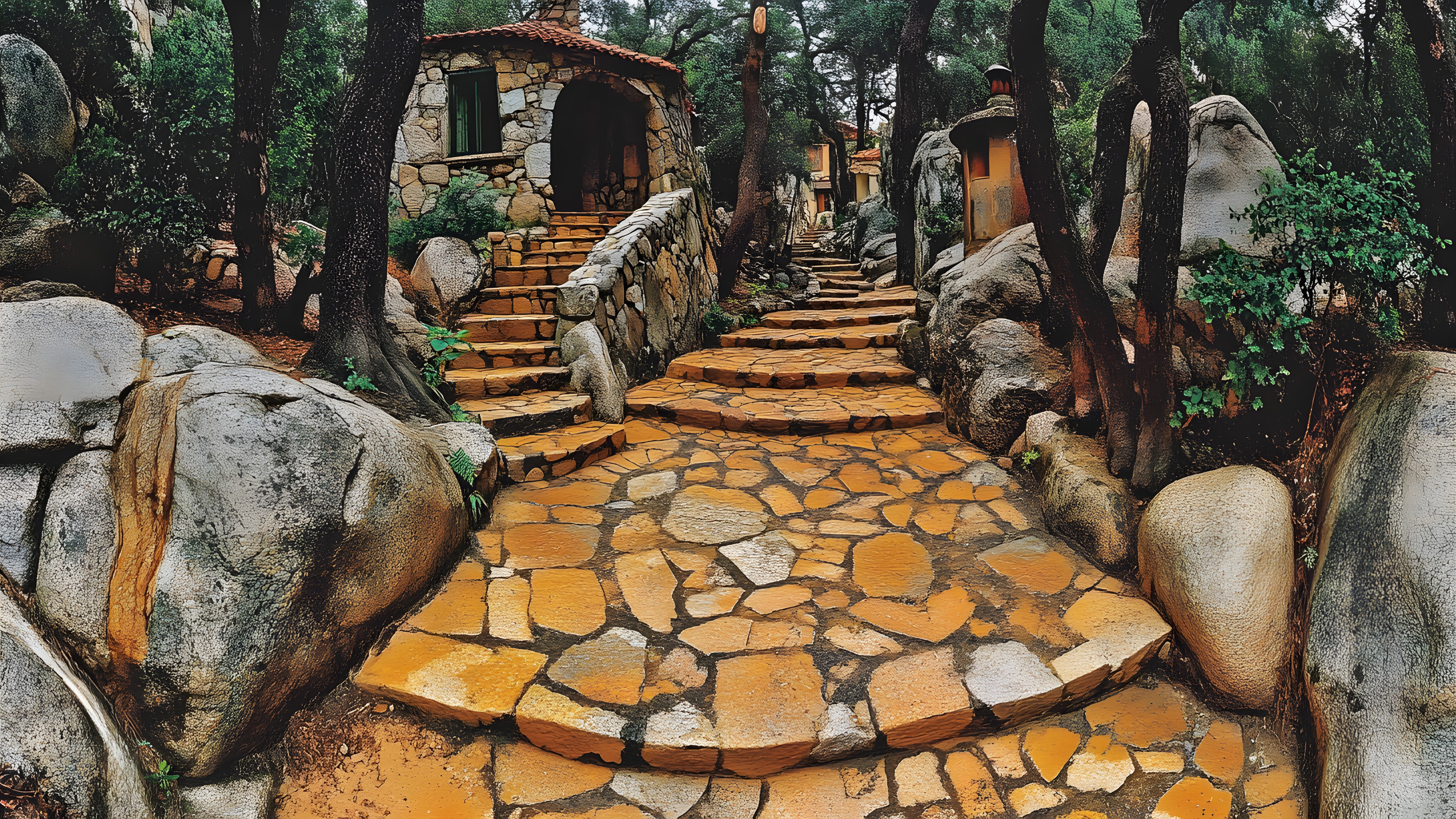 Rock, Garden, Landscaping, Cobblestone, Boulder