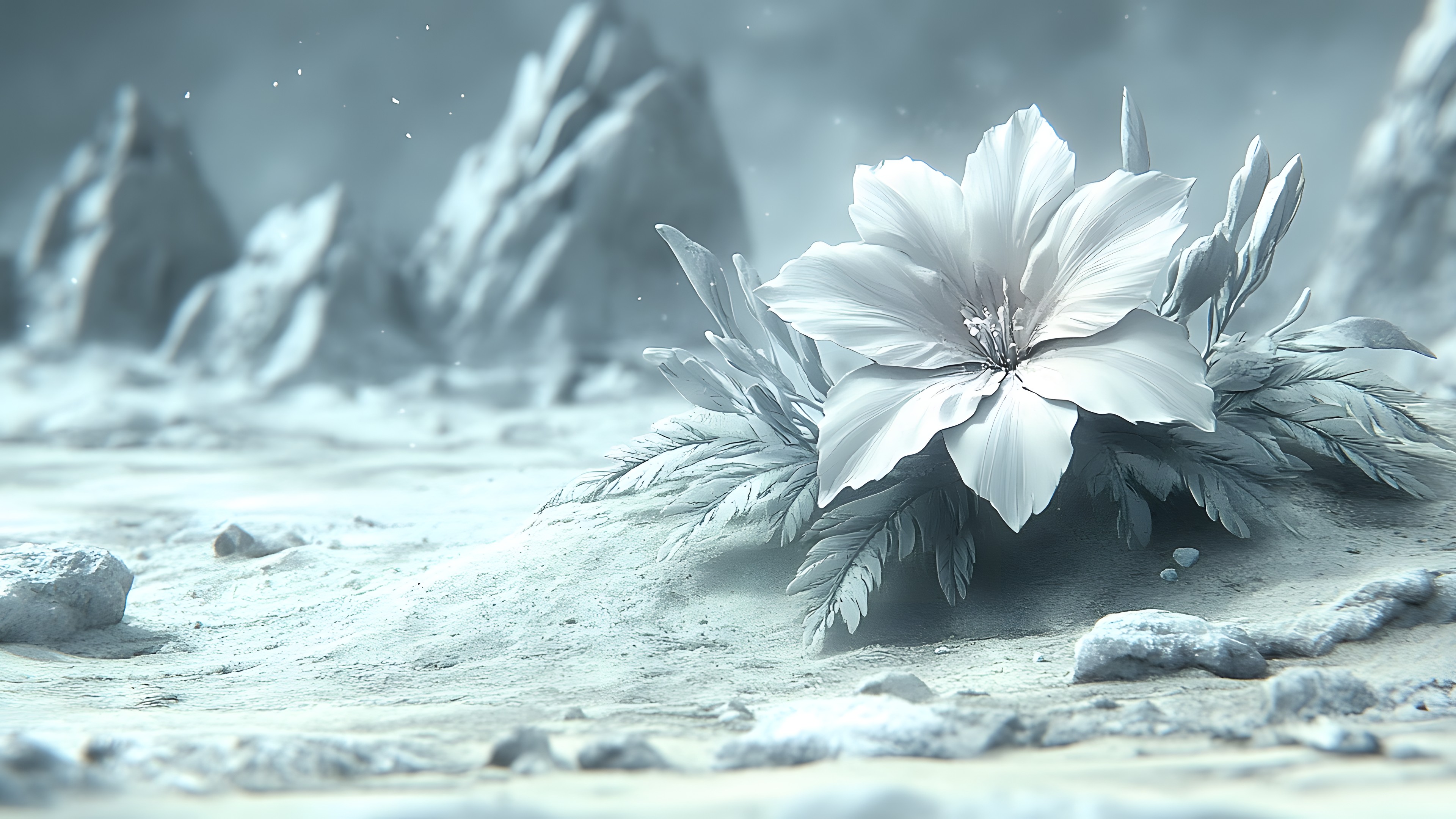 Petal, Flowering plant, Winter, Frost, Freezing, Macro photography, Rose family