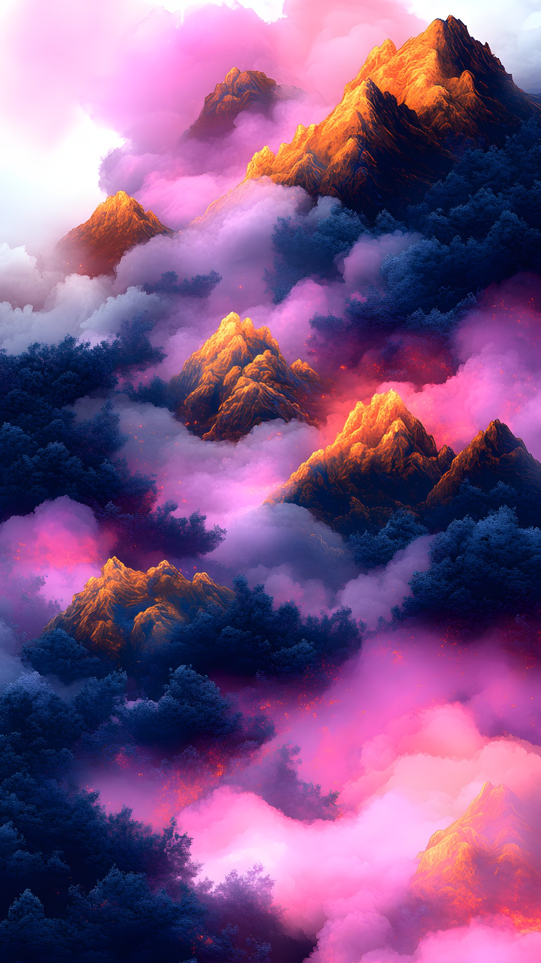 Blue, Cloud, Orange, atmospheric phenomenon, Pink, Afterglow, Dusk, Purple, Meteorological phenomenon, Evening, Sunrise, Cumulus, Red sky at morning, Sunset, Dawn