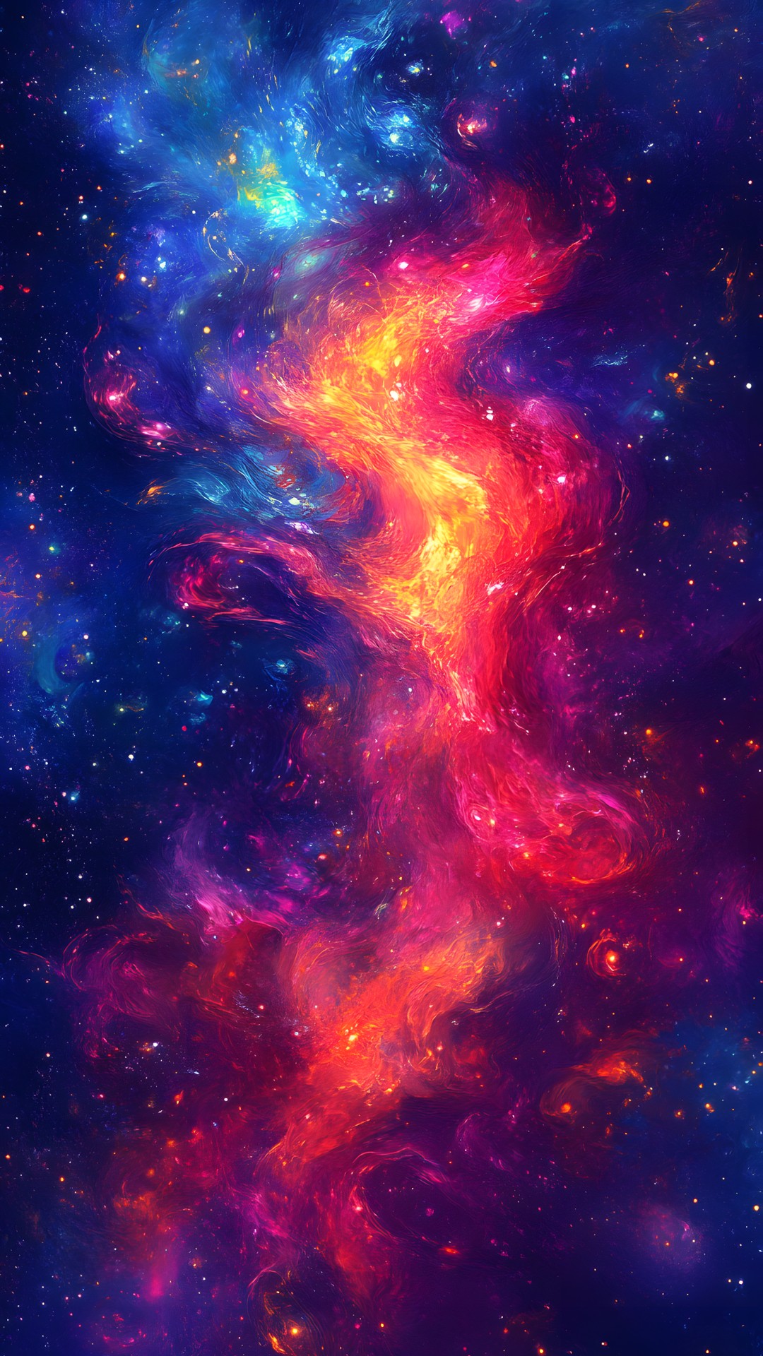 Blue, Red, Outer space, Astronomical object, Universe, Galaxy, Nebula, Orange, Star, Astronomy, Constellation, Night, Graphics, Science