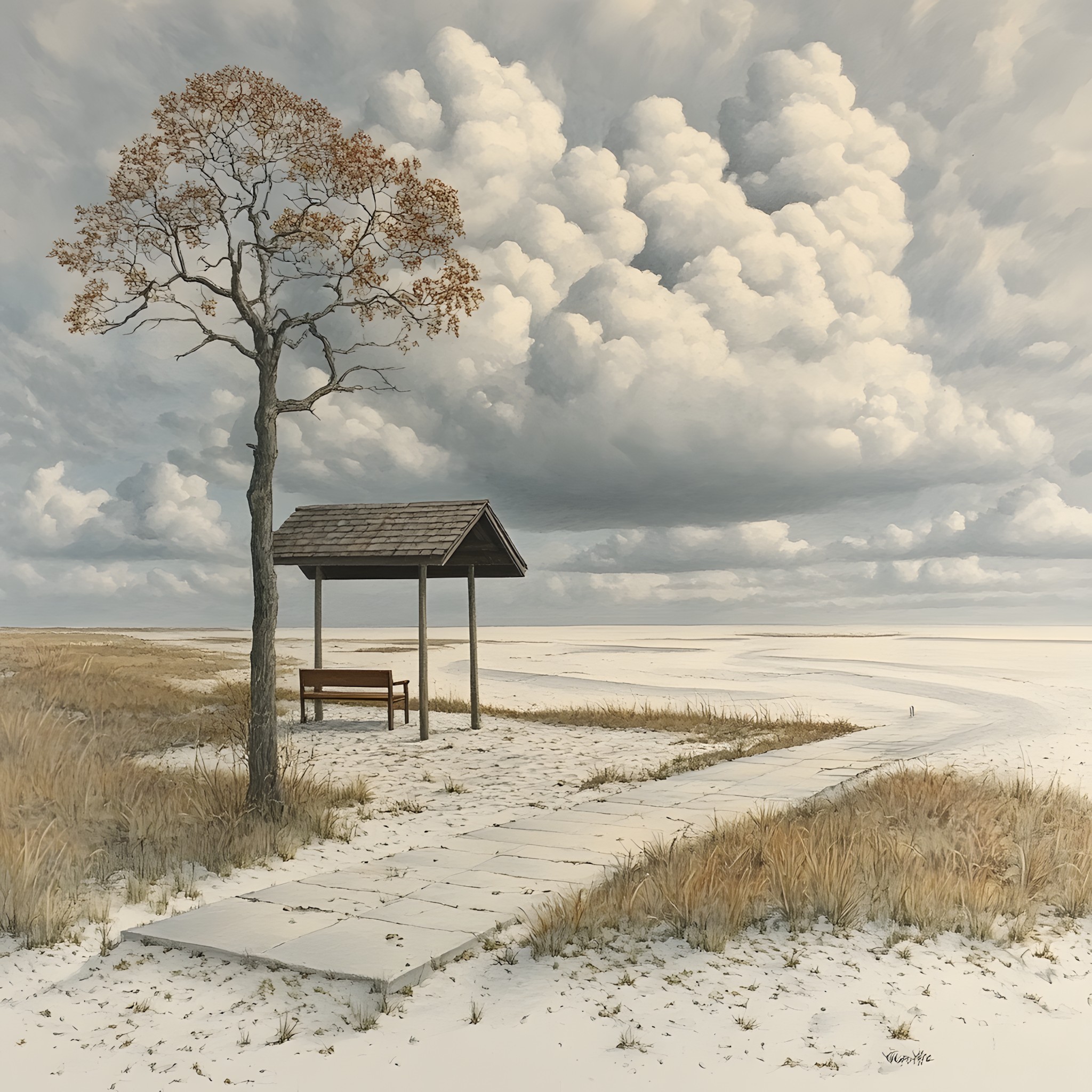 Cloud, Ecoregion, Plain, Savanna, Cumulus, Meteorological phenomenon, Wind, Steppe, Bench