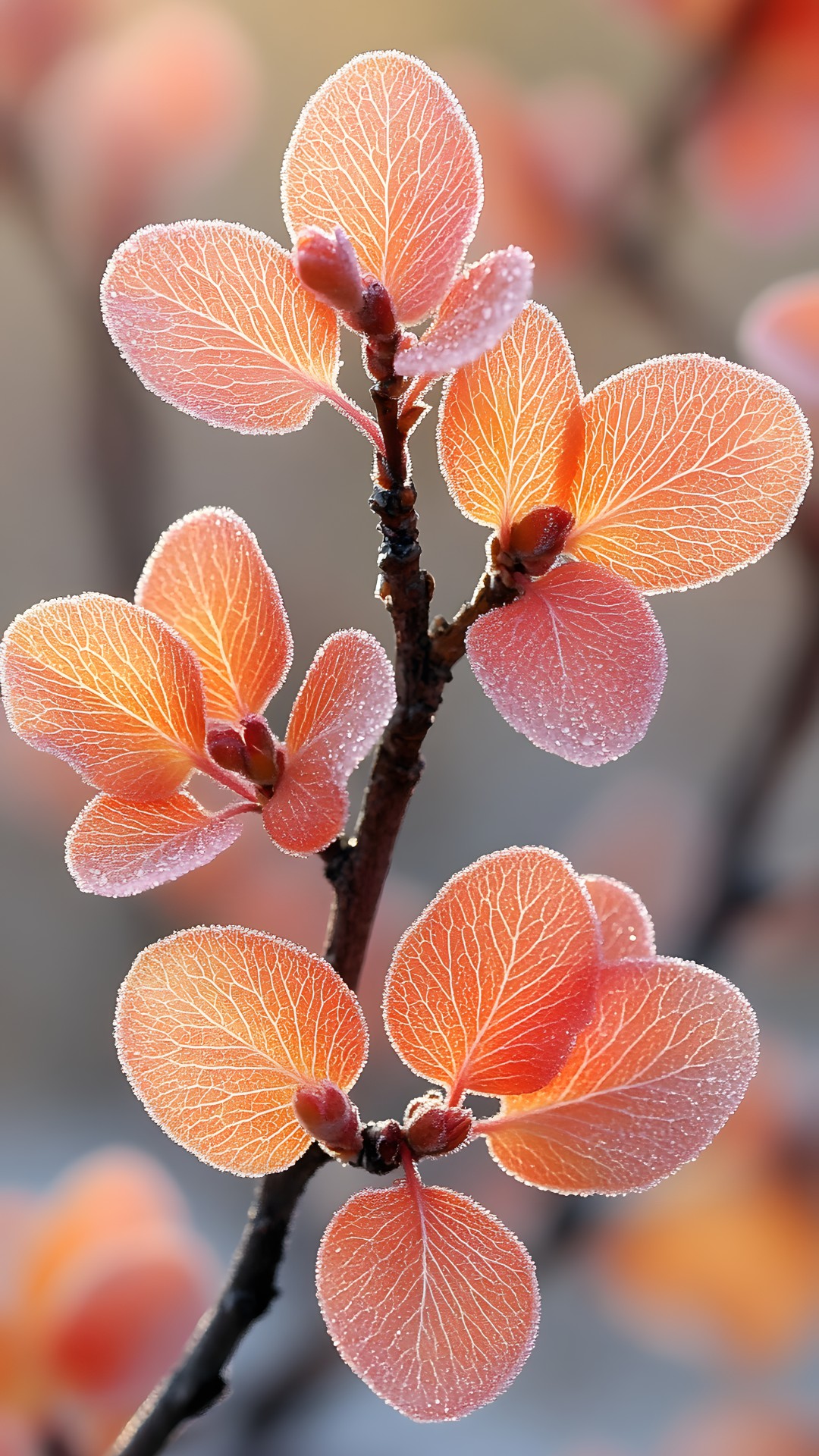 Flower, Plant, Light, Nature, Petal, Botany, Orange, Terrestrial plant, Twig, Red, Flowering plant, Close-up, Peach, Macro photography, Plant stem, Annual plant, Still life photography, Magenta, Herbaceous plant, Circle